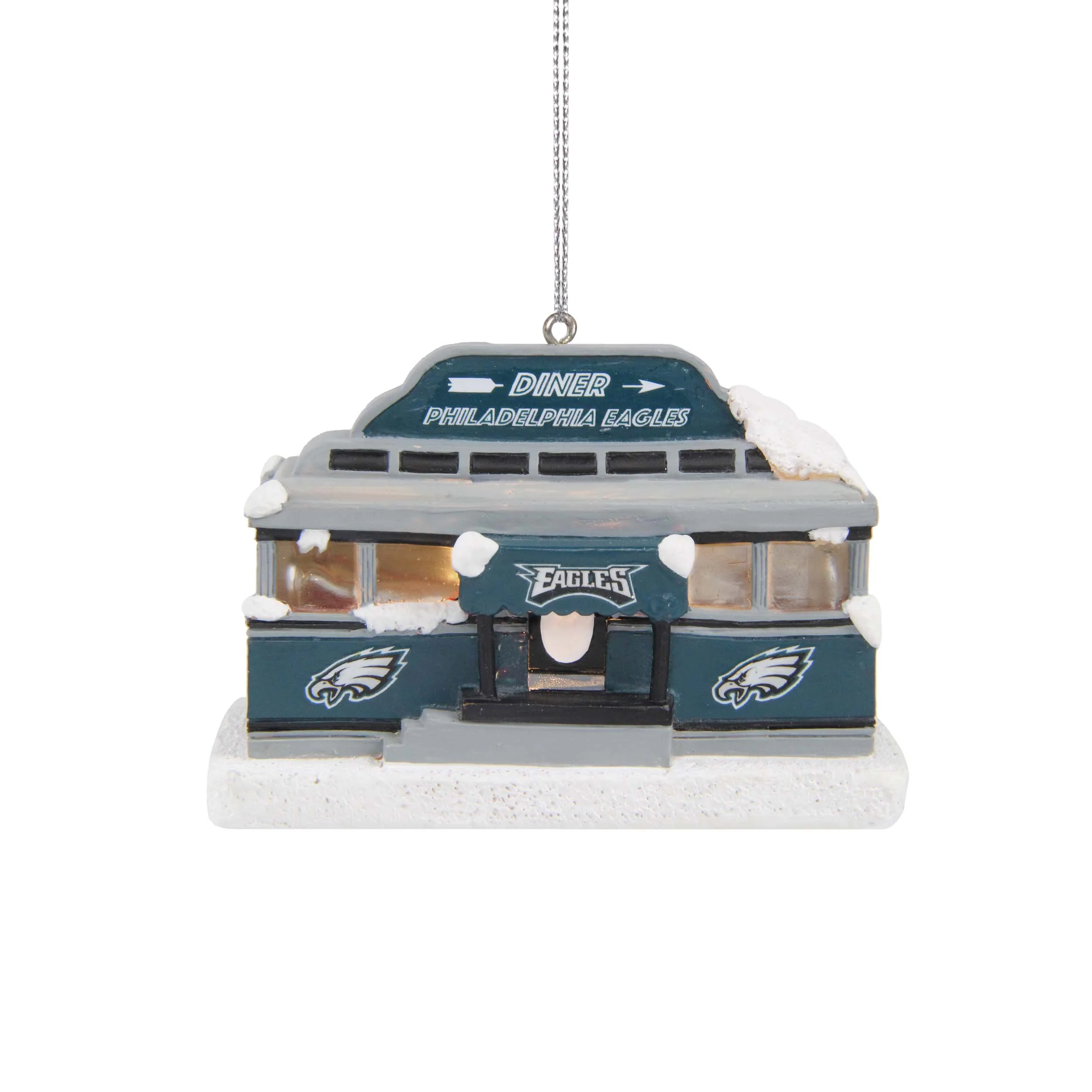 NFL Light Up Diner Ornaments - Pick Your Team! - Image 14