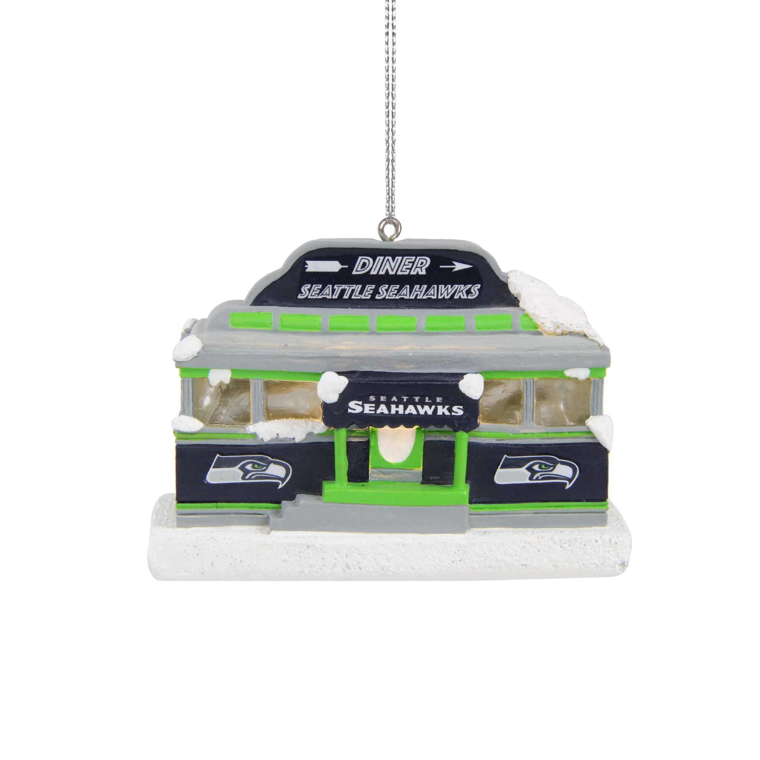 NFL Light Up Diner Ornaments - Pick Your Team! - Image 15
