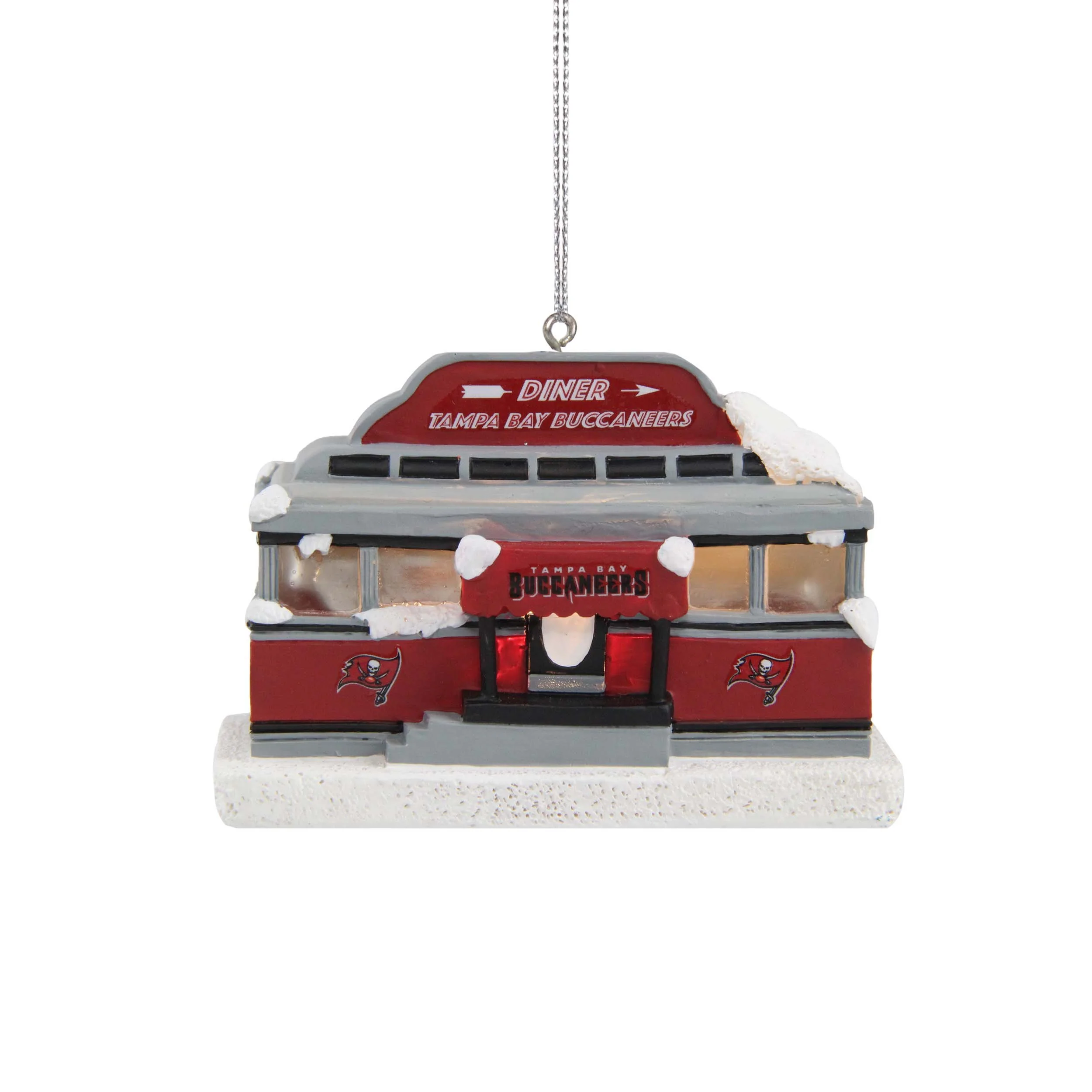 NFL Light Up Diner Ornaments - Pick Your Team! - Image 16