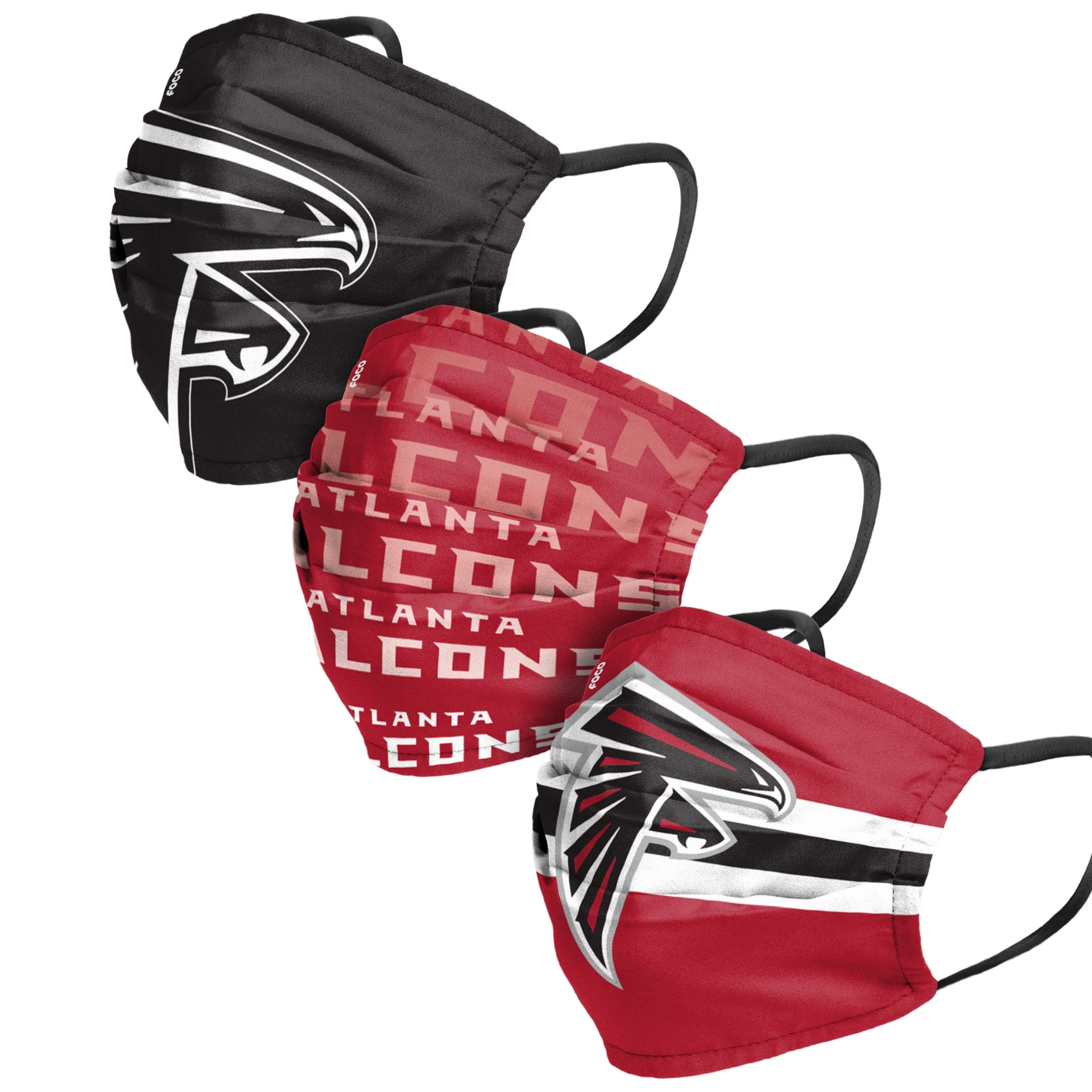 NFL Mens Matchday 3 Pack Face Covers - Pick Your Team! - Image 3