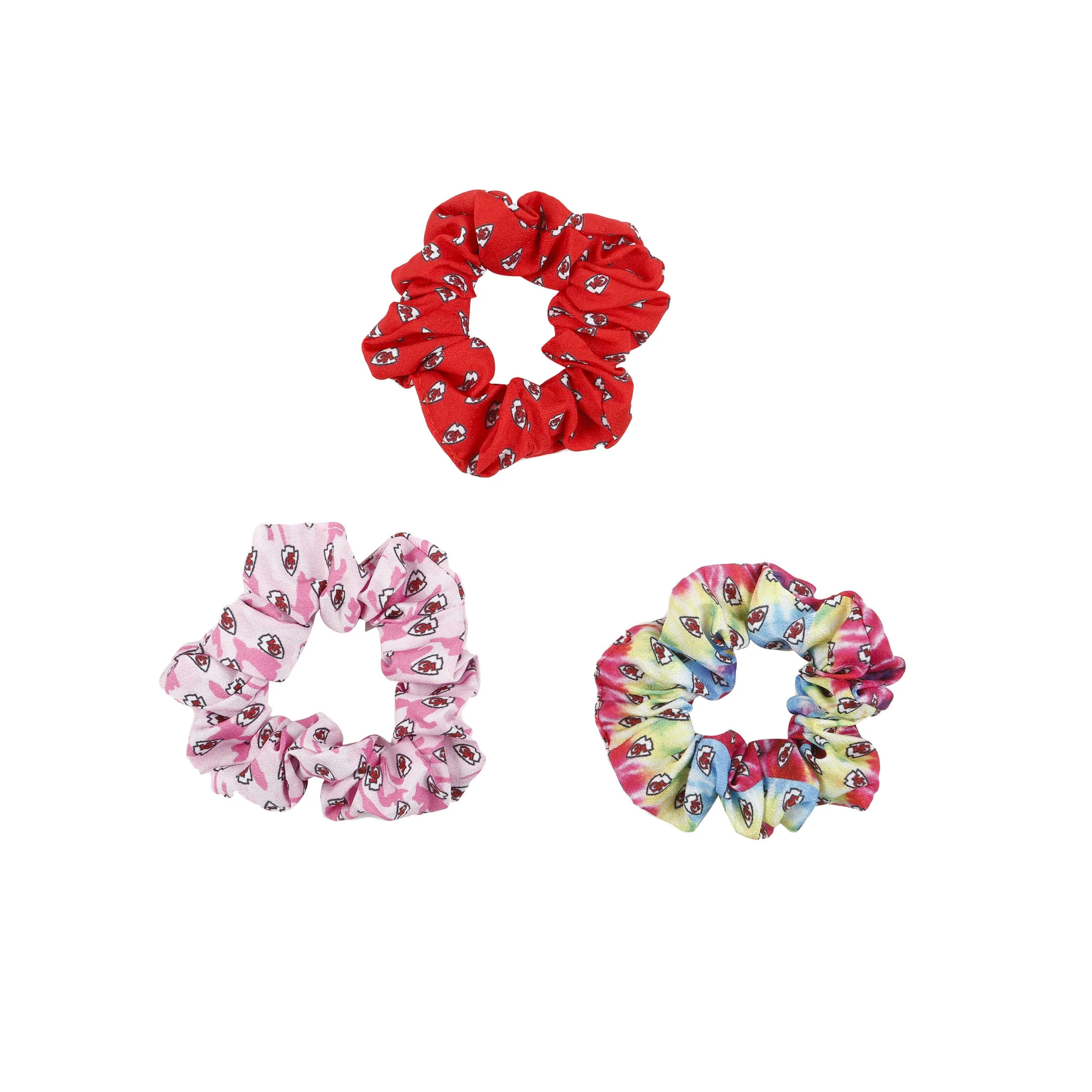 NFL Mini Print 3 Pack Scrunchies - Pick Your Team! - Image 6