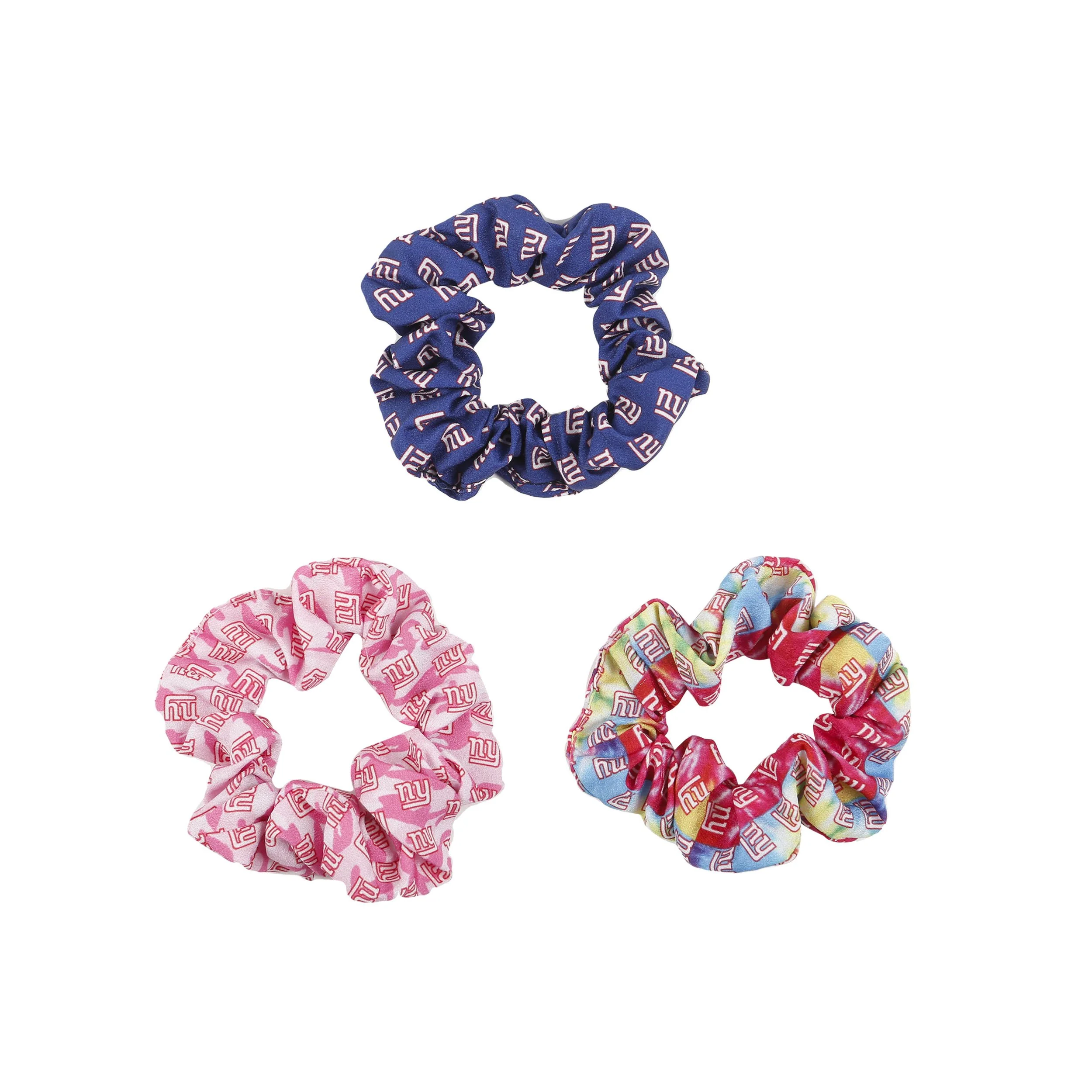 NFL Mini Print 3 Pack Scrunchies - Pick Your Team! - Image 8