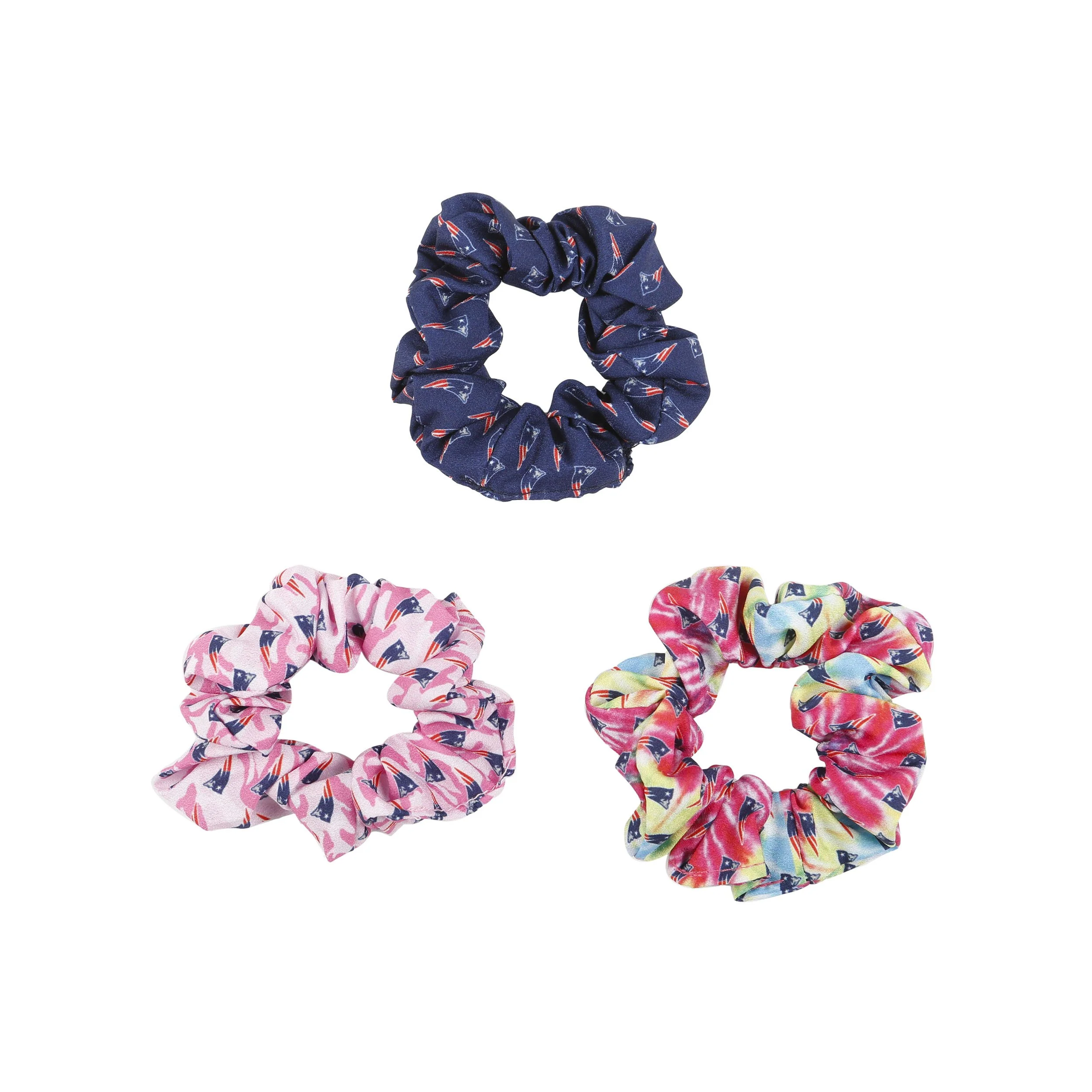 NFL Mini Print 3 Pack Scrunchies - Pick Your Team! - Image 9