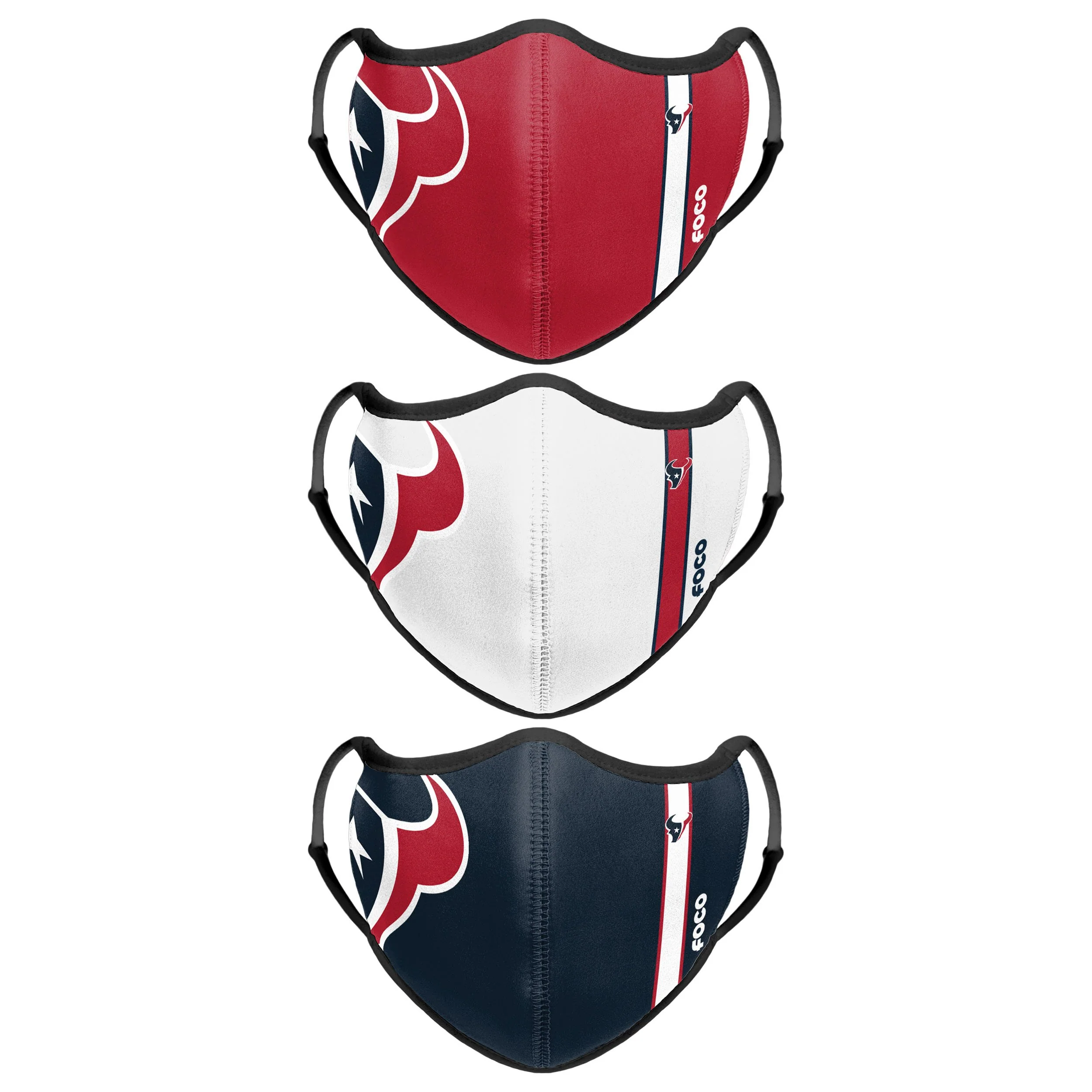 NFL Sport 3 Pack Face Covers - Pick Your Team! - Image 14