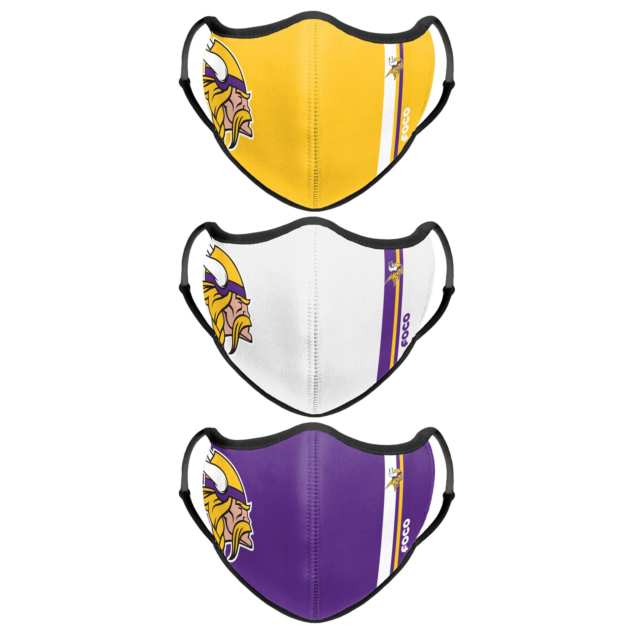 NFL Sport 3 Pack Face Covers - Pick Your Team! - Image 22
