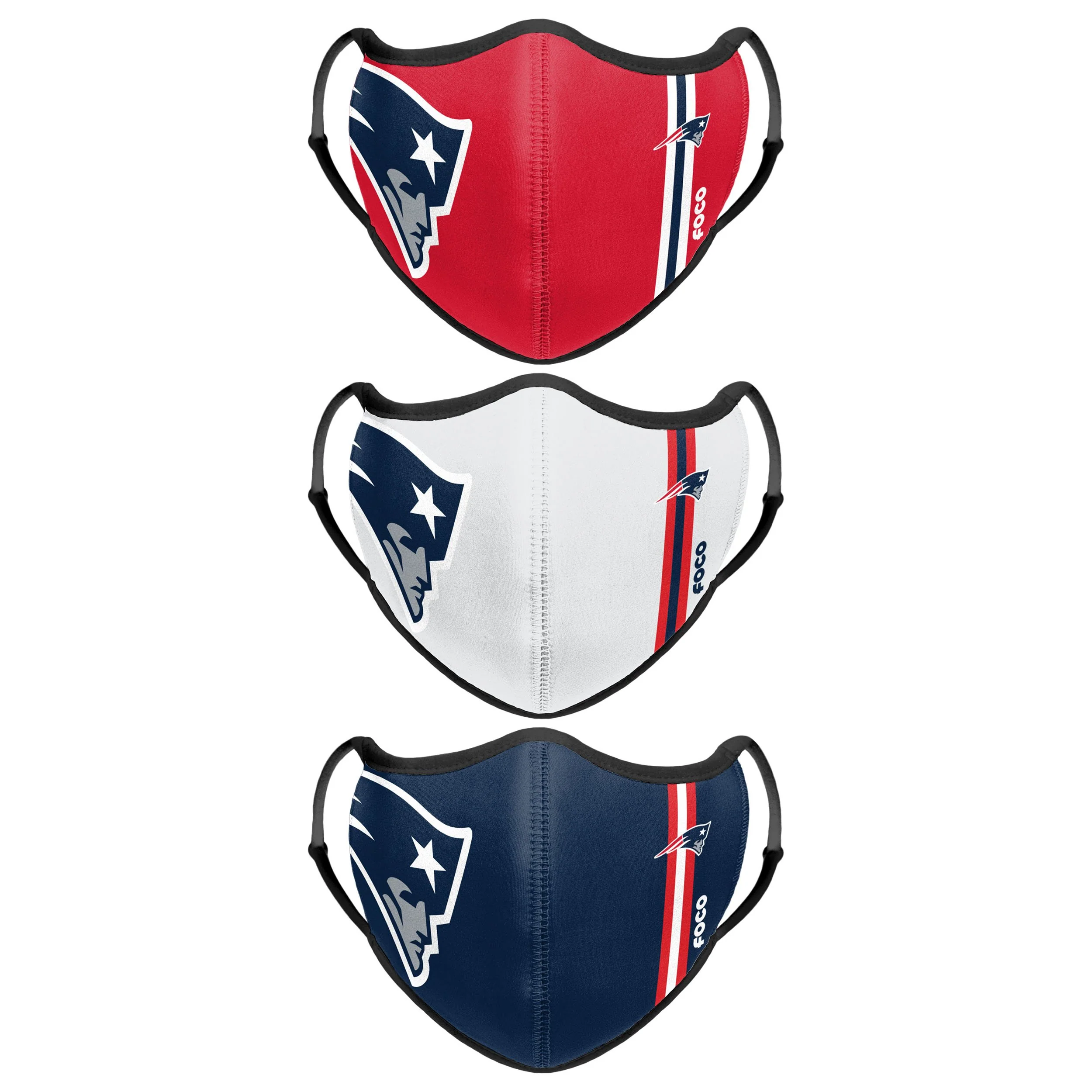 NFL Sport 3 Pack Face Covers - Pick Your Team! - Image 23