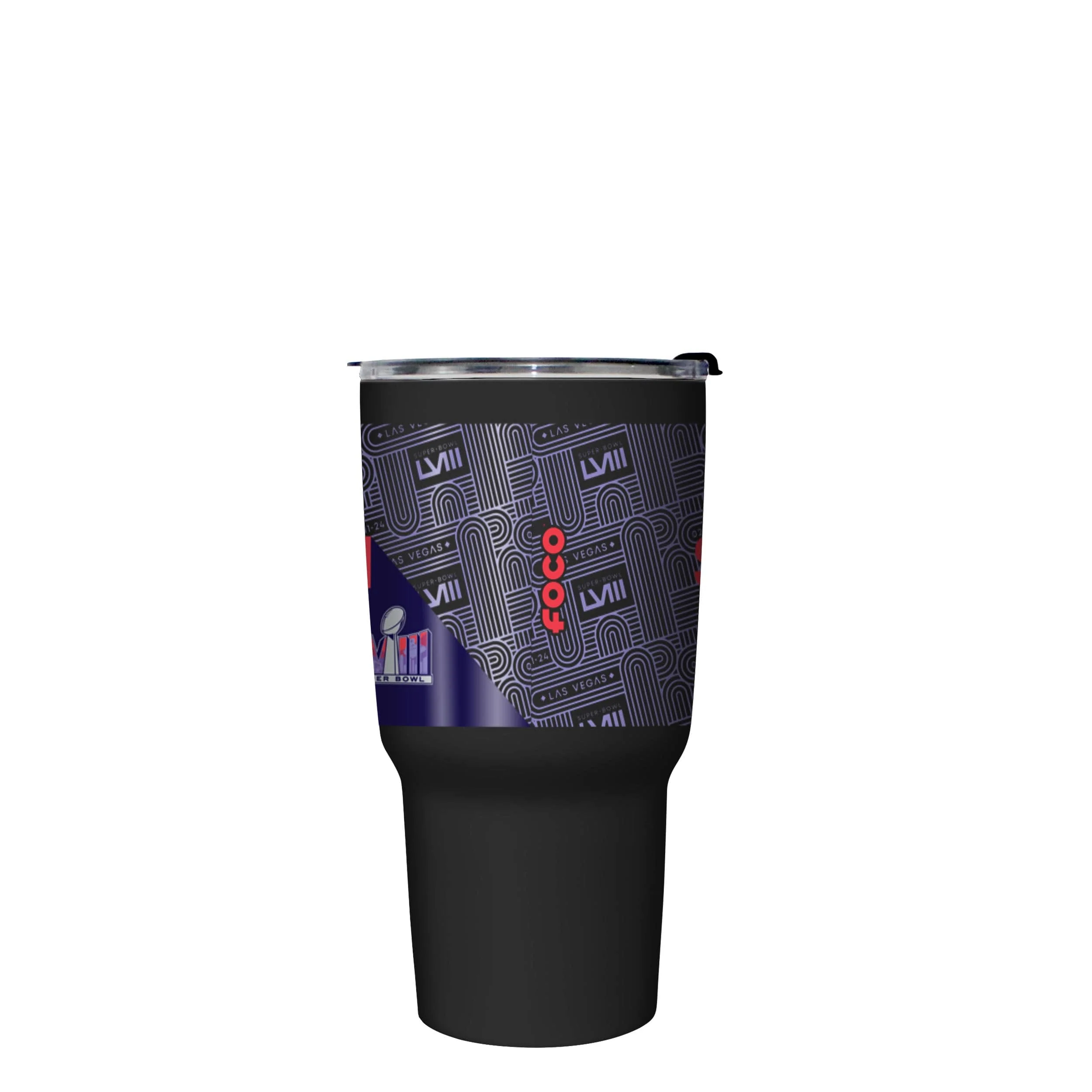 NFL Super Bowl LVIII Black 27 oz Stainless Steel Tumbler - Image 2