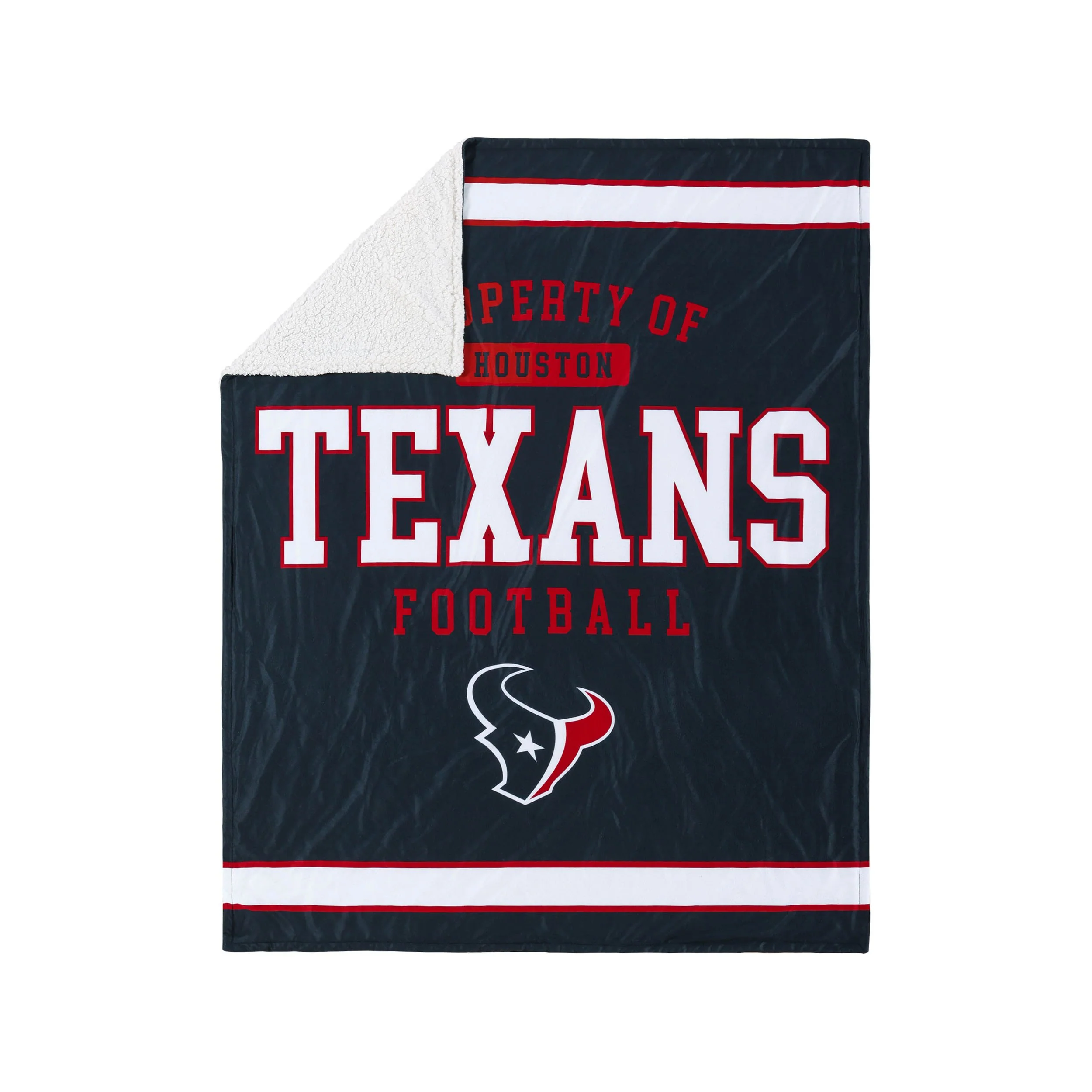 NFL Team Property Sherpa Plush Throw Blankets - Select Your Team! - Image 14