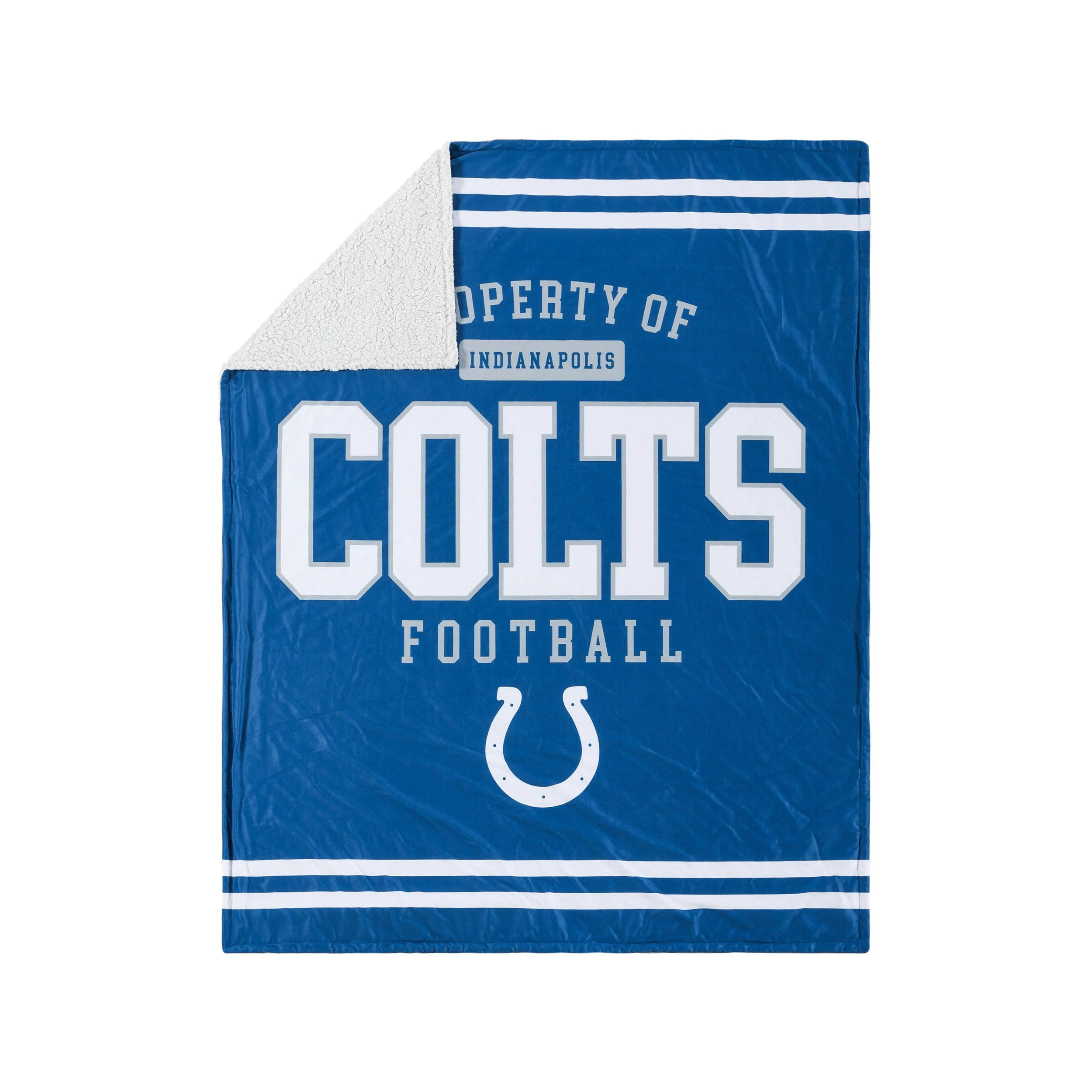 NFL Team Property Sherpa Plush Throw Blankets - Select Your Team! - Image 15