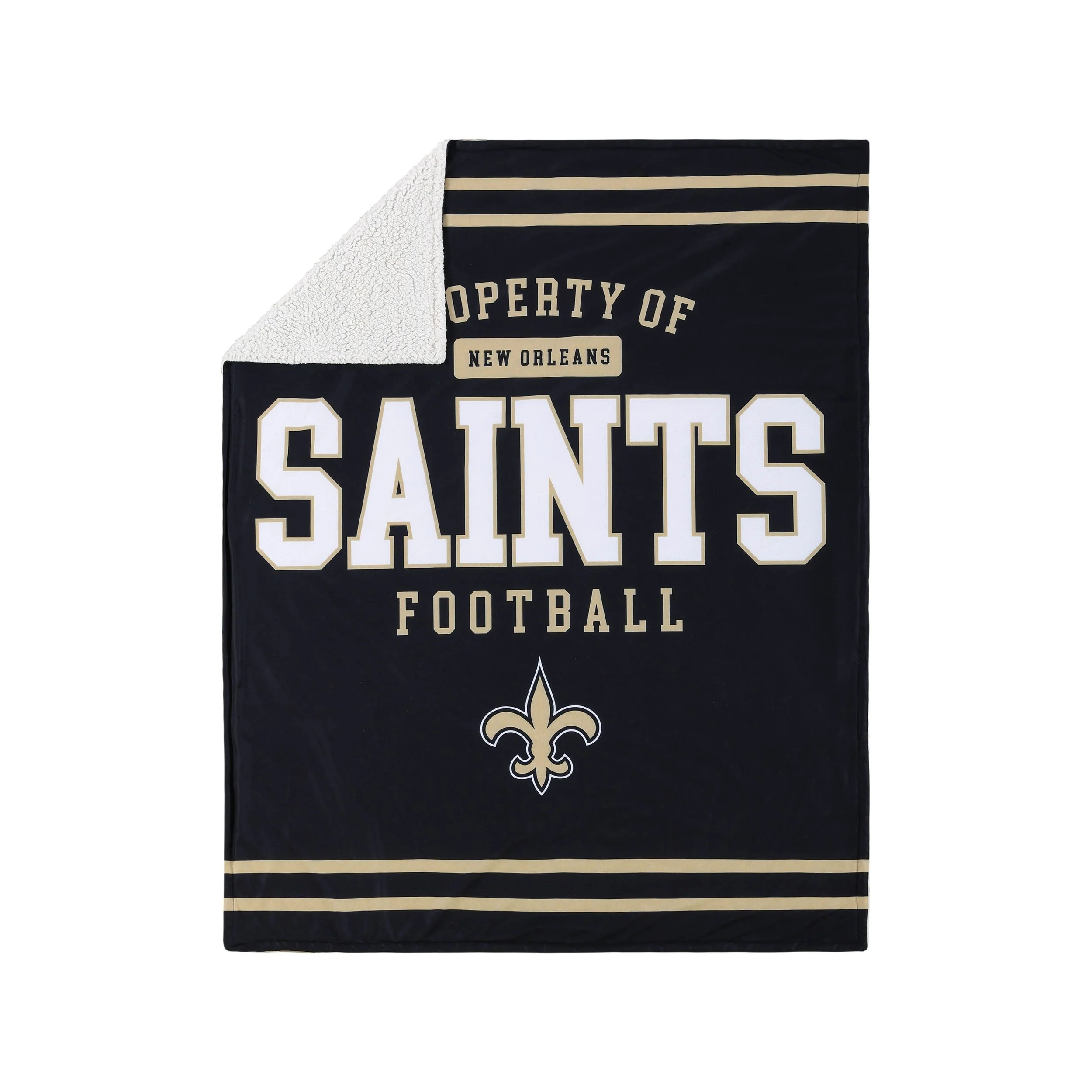 NFL Team Property Sherpa Plush Throw Blankets - Select Your Team! - Image 24