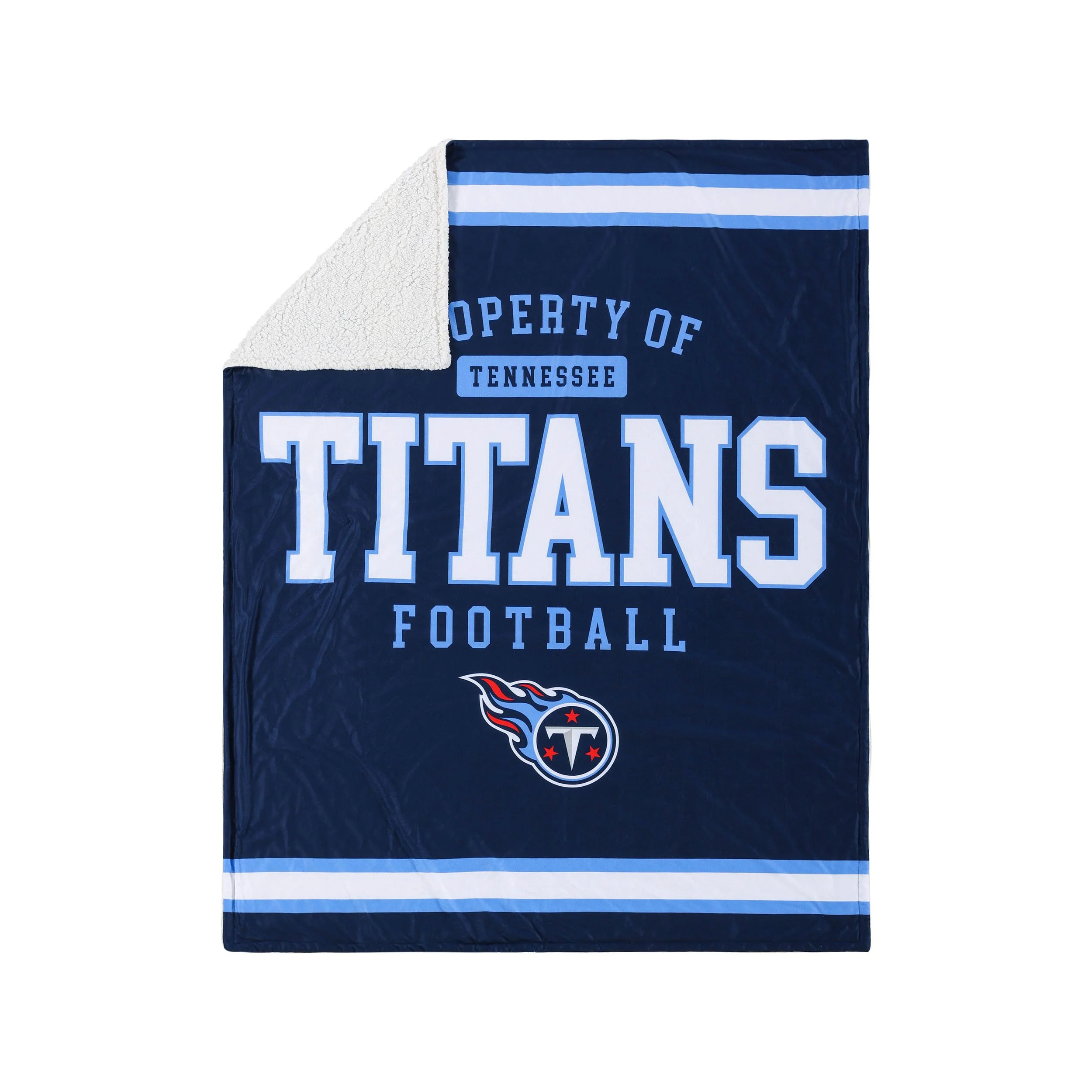 NFL Team Property Sherpa Plush Throw Blankets - Select Your Team! - Image 32