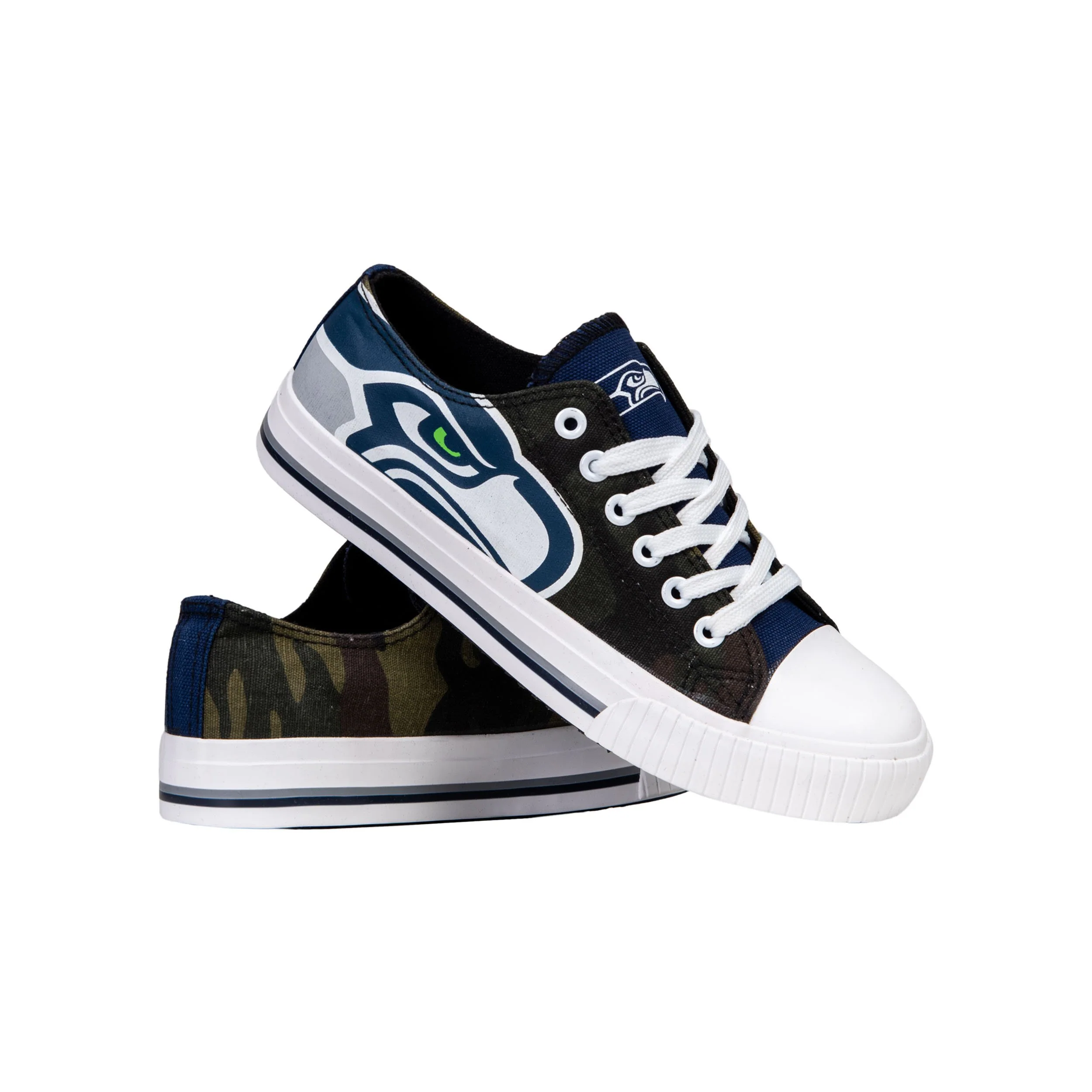 NFL Womens Camo Low Top Canvas Shoes - Pick Your Team! - Image 13