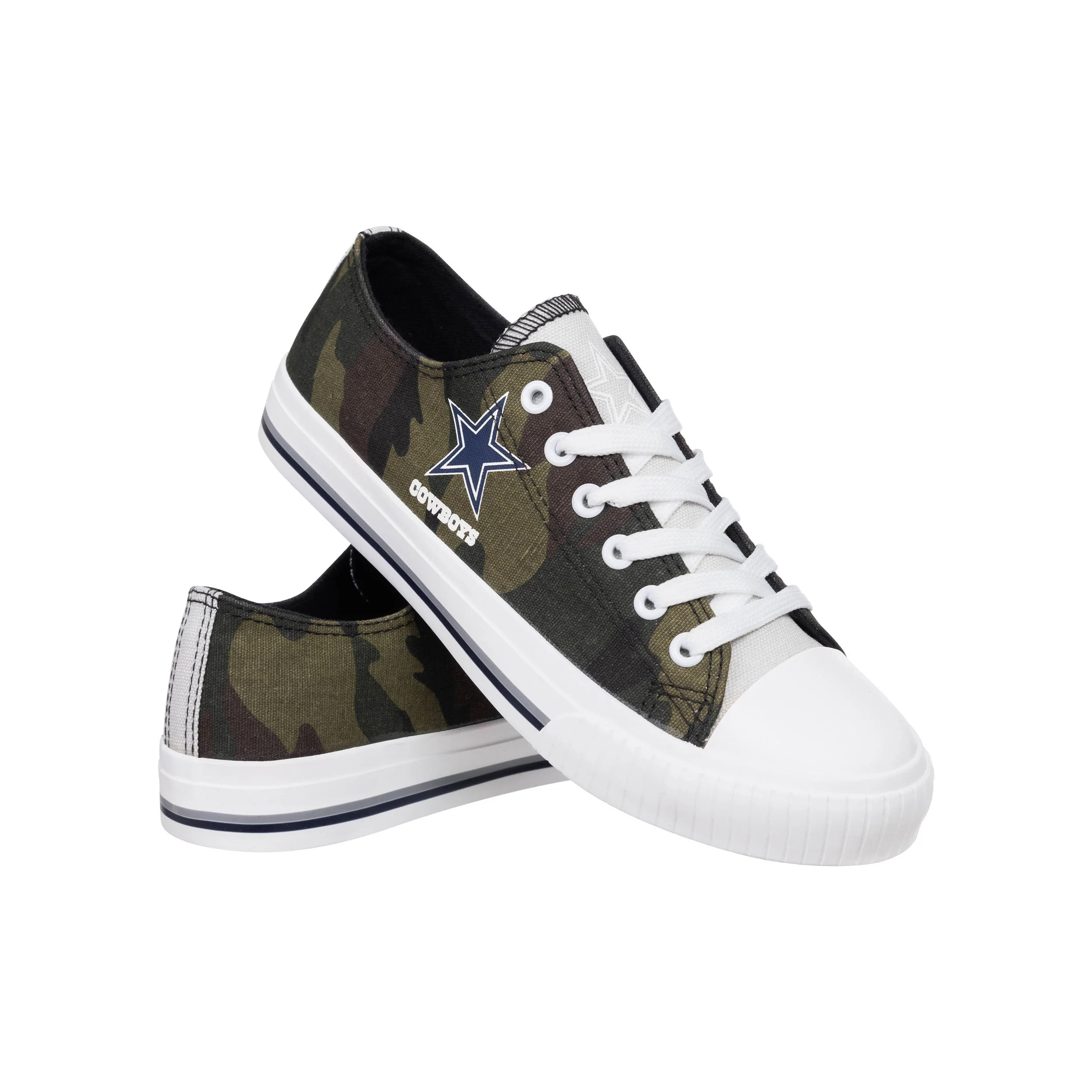NFL Womens Camo Low Top Canvas Shoes - Pick Your Team! - Image 4