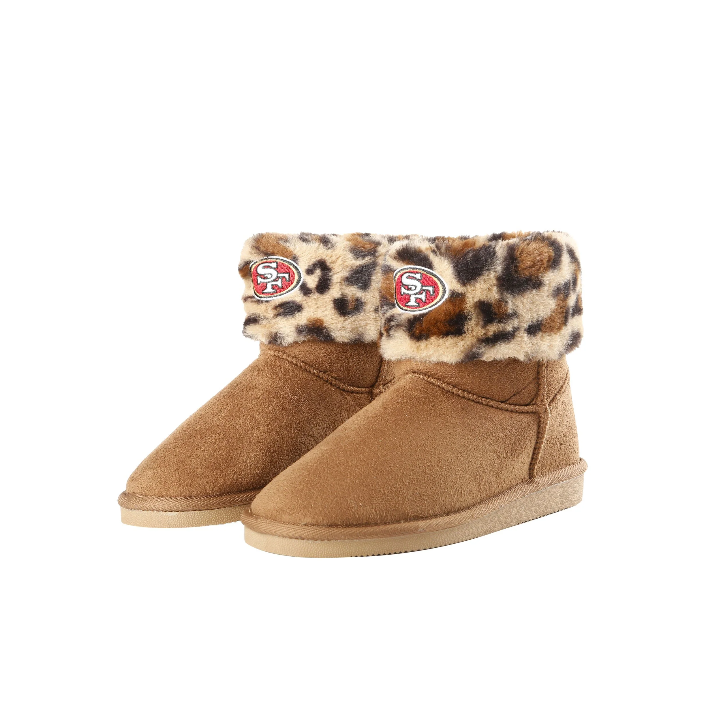 NFL Womens Cheetah Fur Boots - Pick Your Team! - Image 15