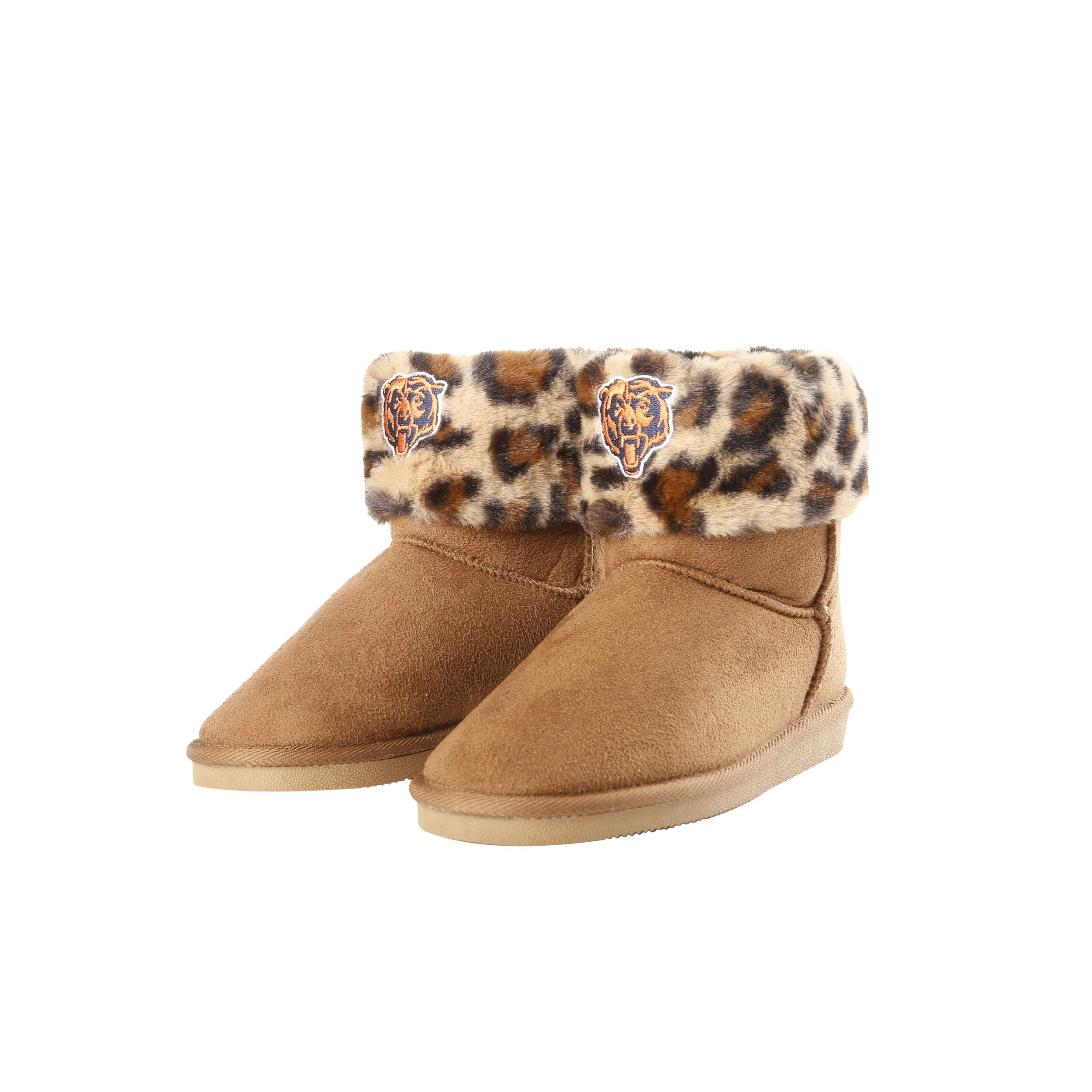 NFL Womens Cheetah Fur Boots - Pick Your Team! - Image 4