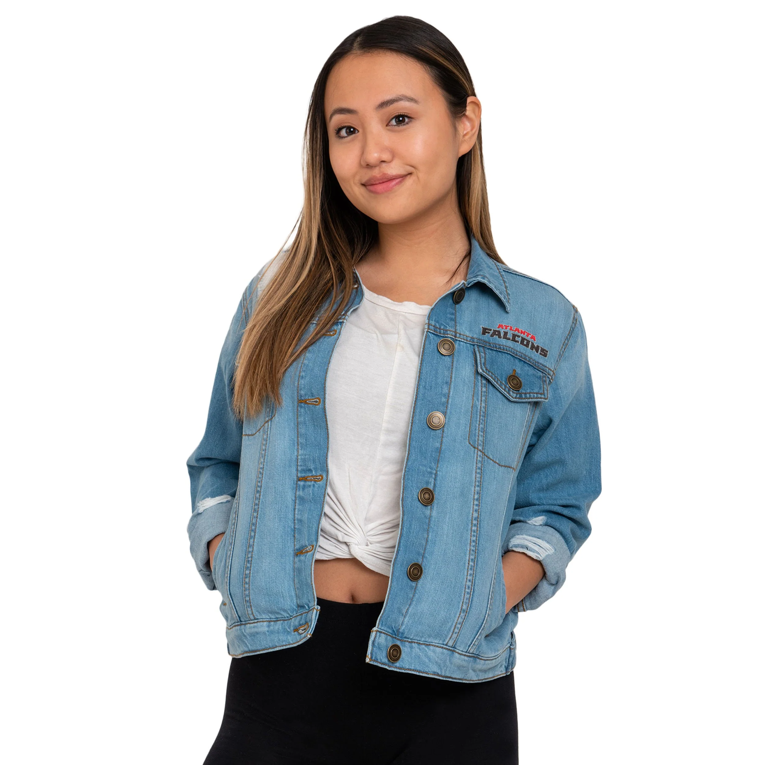 NFL Womens Denim Days Jacket - Pick Your Team - Image 2