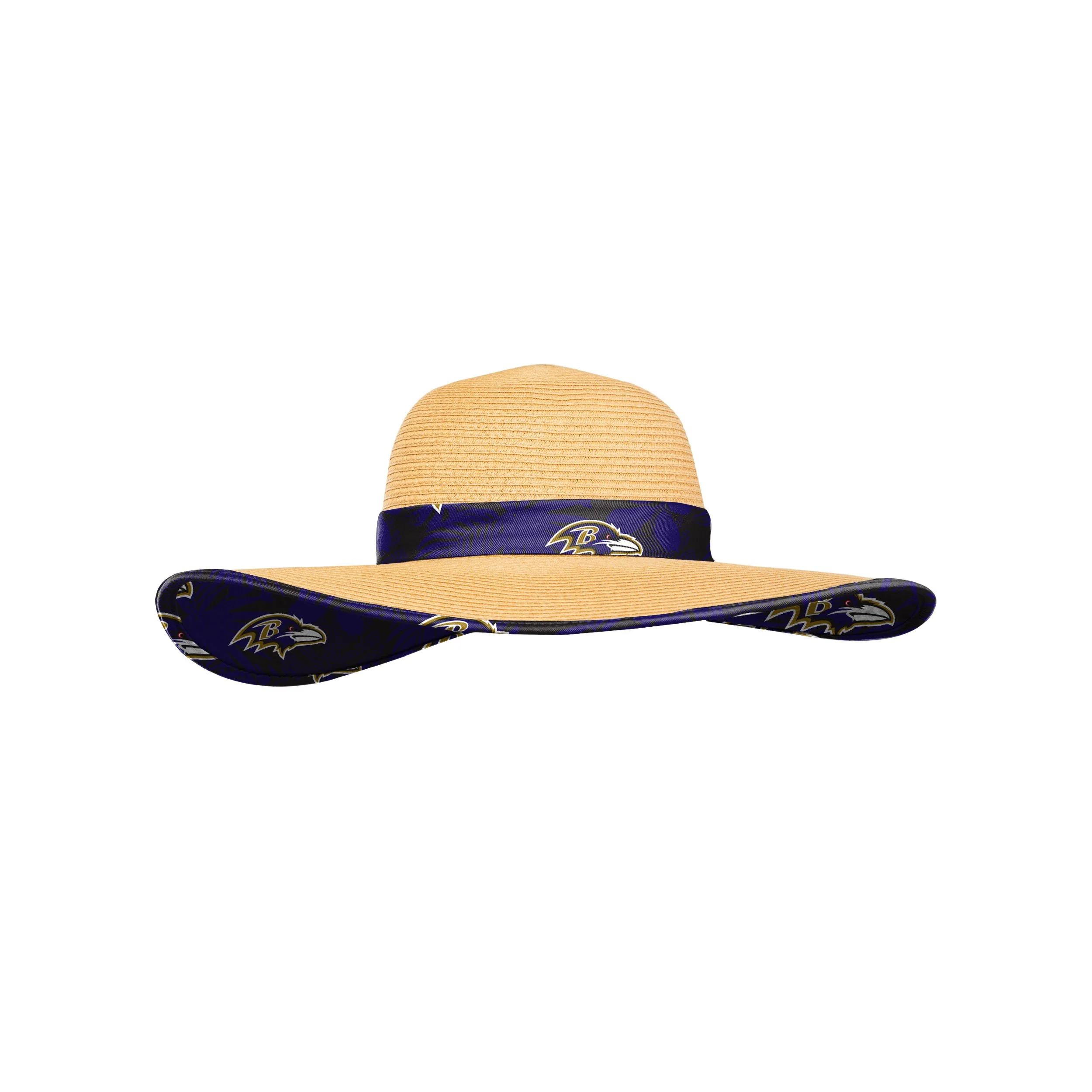 NFL Womens Floral Straw Hat - Pick Your Team! - Image 14