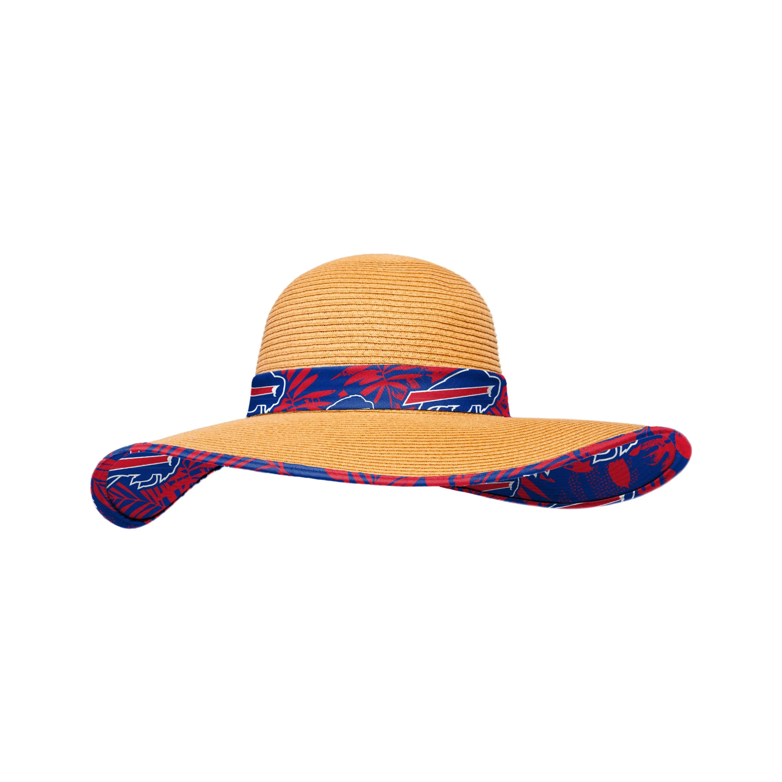NFL Womens Floral Straw Hat - Pick Your Team! - Image 15