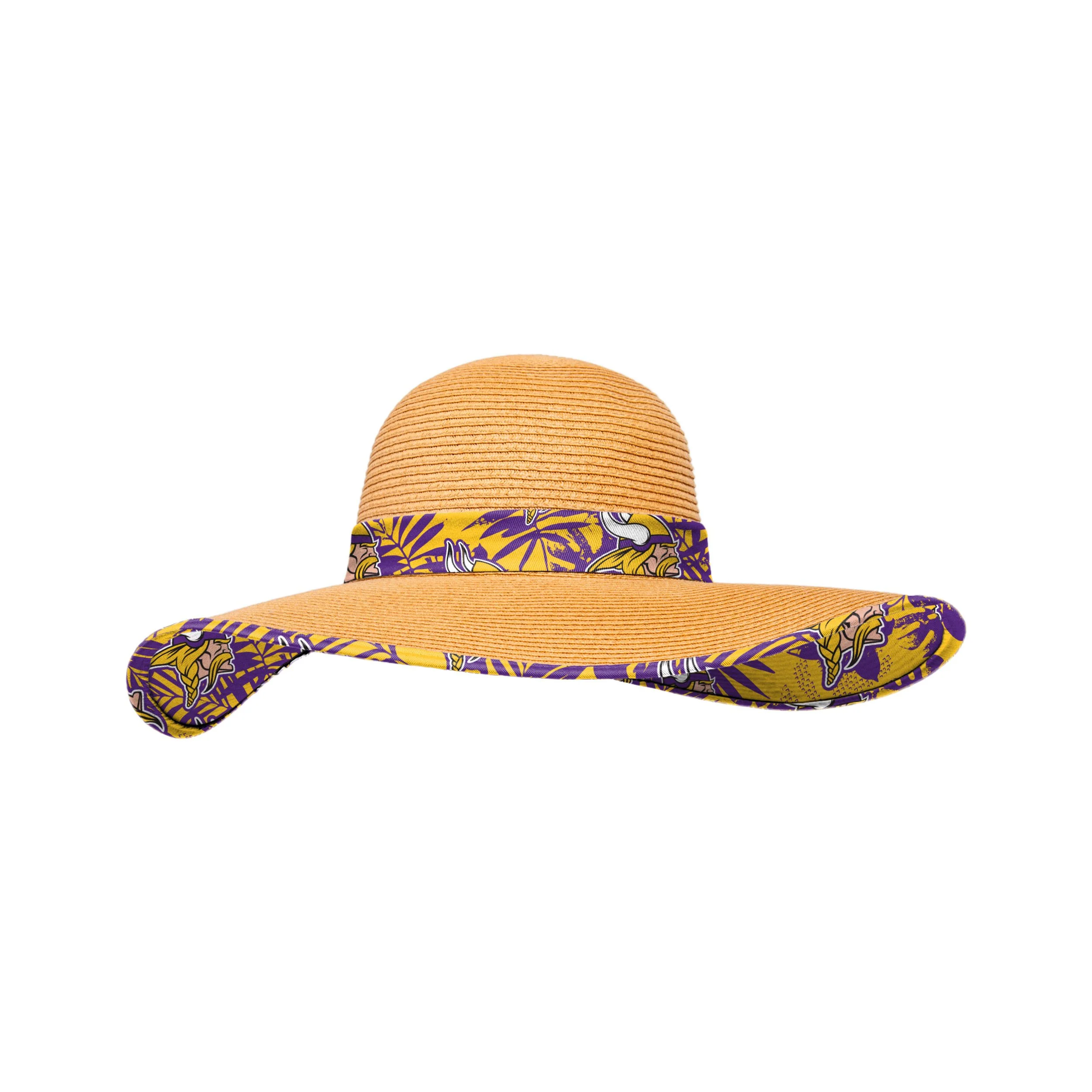 NFL Womens Floral Straw Hat - Pick Your Team! - Image 6