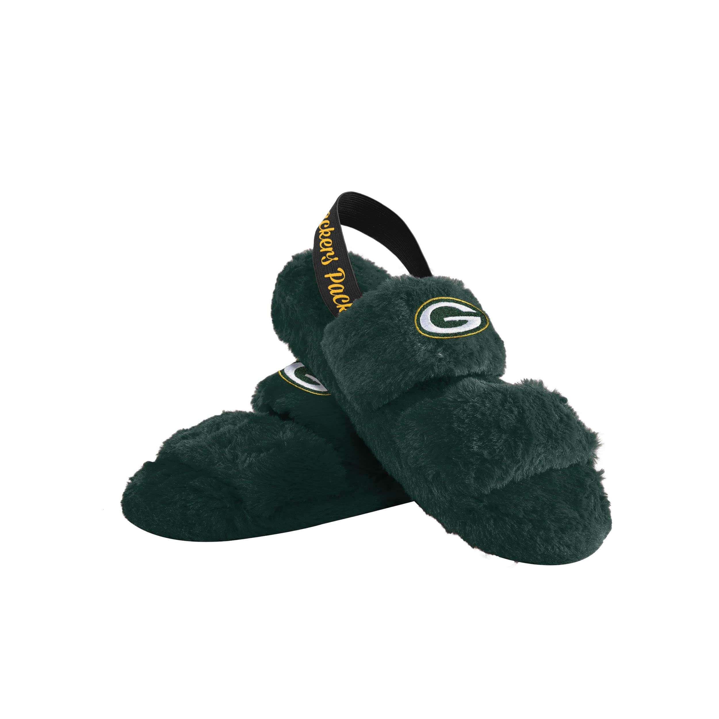 NFL Womens Heel Strap Wordmark Fur Slides - Pick Your Team! - Image 7