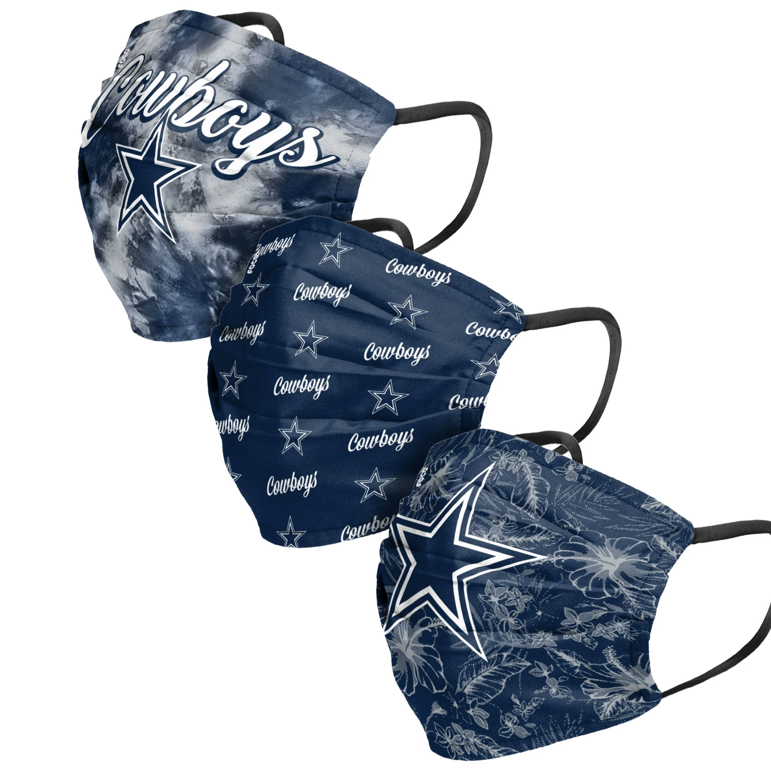 NFL Womens Matchday 3 Pack Face Cover - Pick Your Team! - Image 11