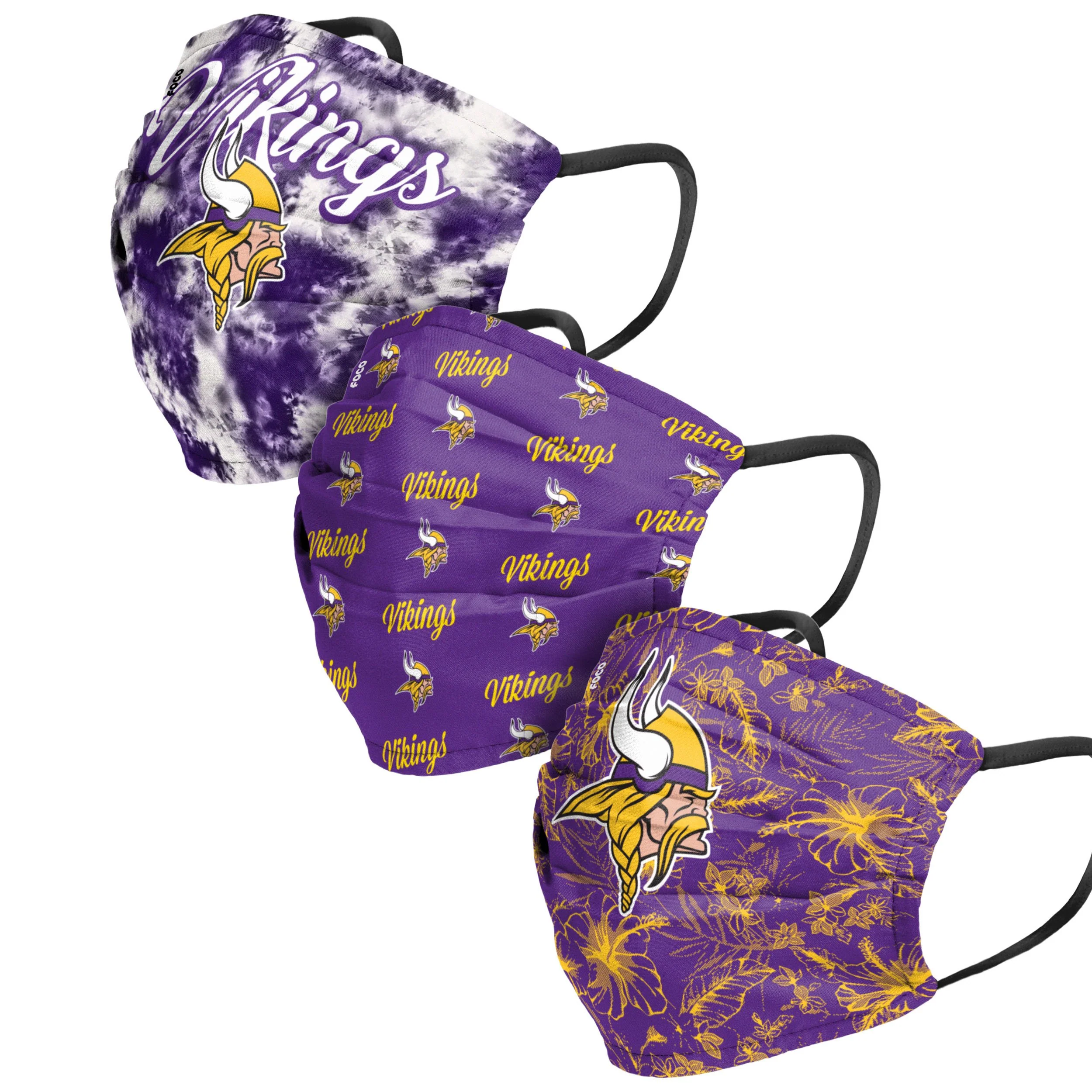 NFL Womens Matchday 3 Pack Face Cover - Pick Your Team! - Image 20