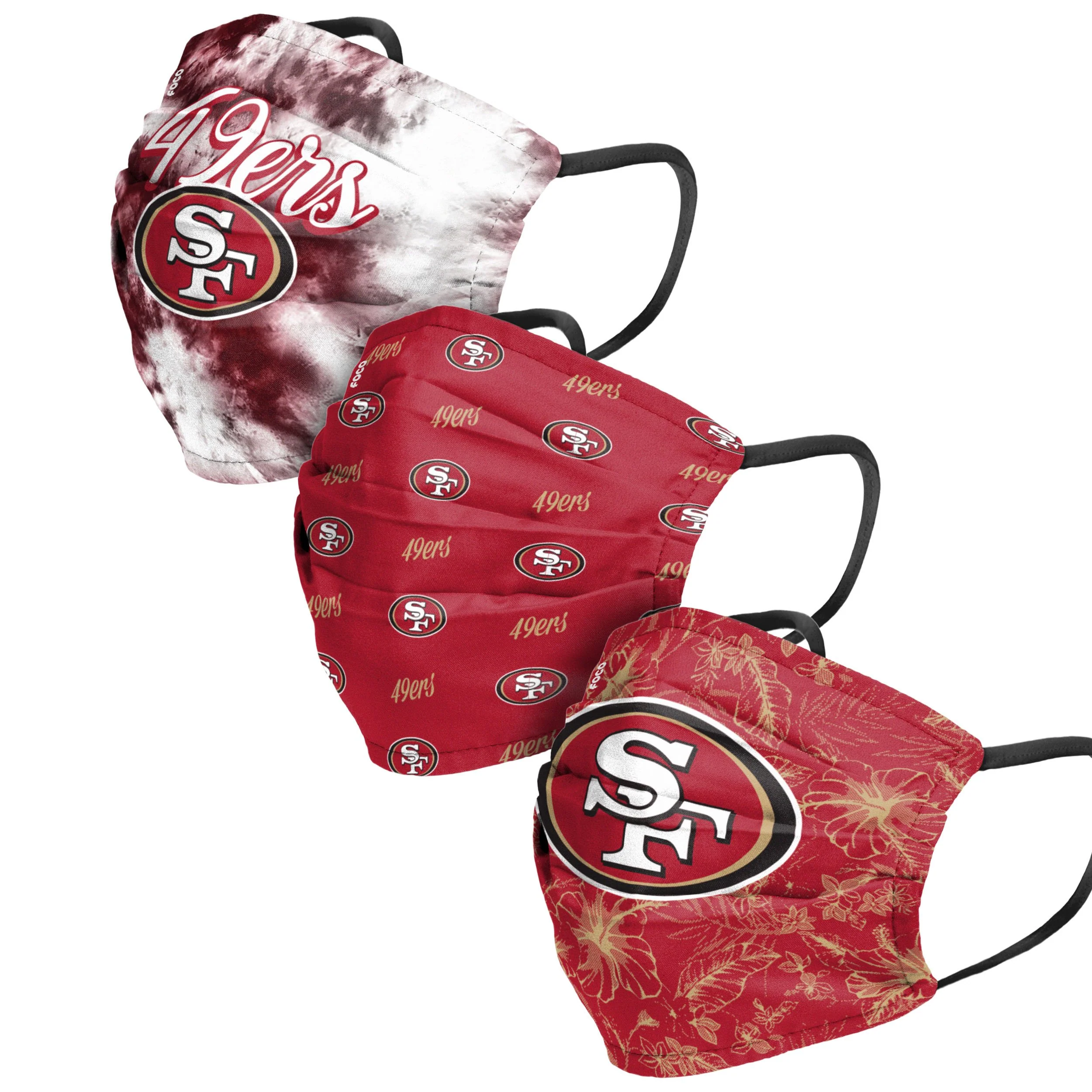 NFL Womens Matchday 3 Pack Face Cover - Pick Your Team! - Image 28