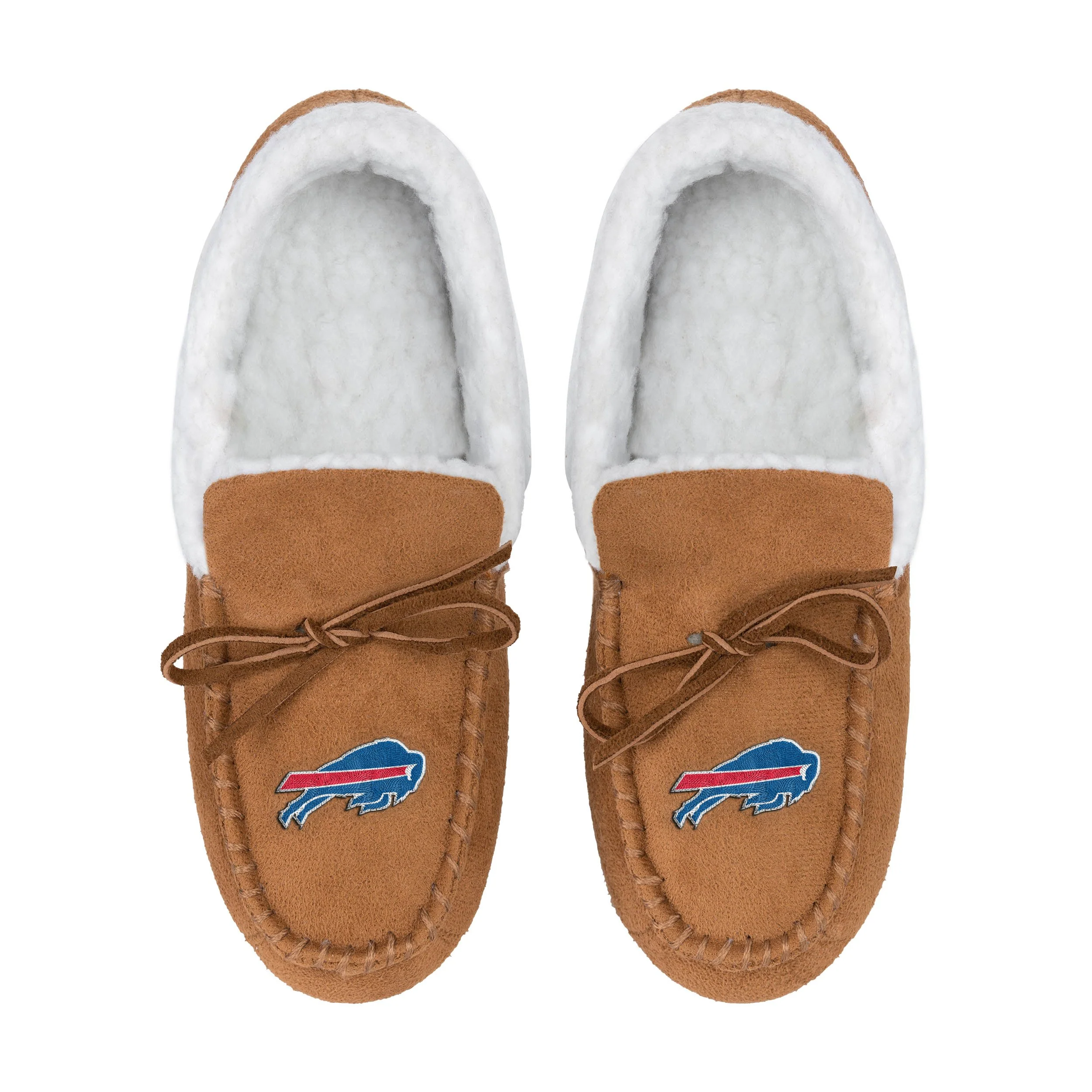 NFL Womens Tan Moccasin Slippers - Pick Your Team! - Image 5