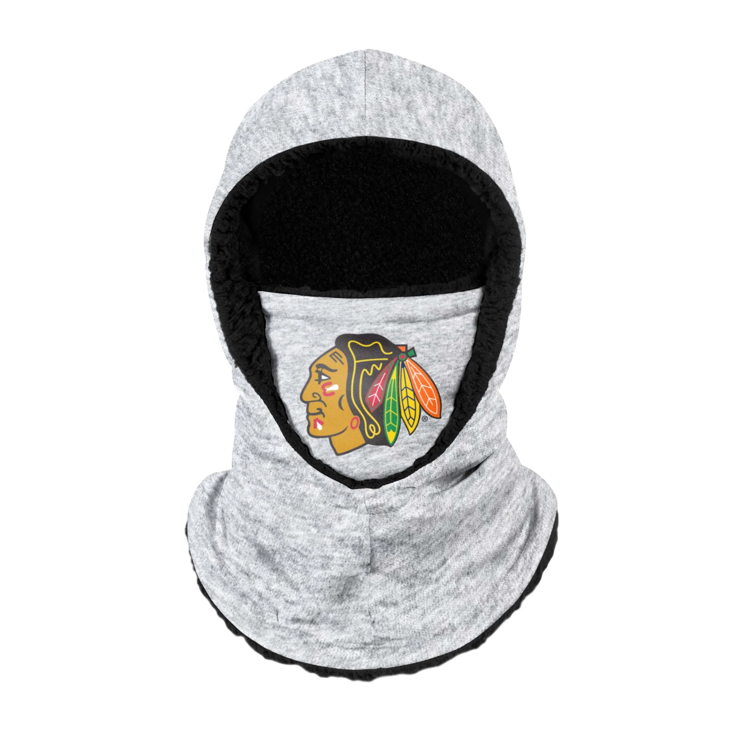 NHL Heather Grey Big Logo Hooded Gaiters - Pick Your Team! - Image 4