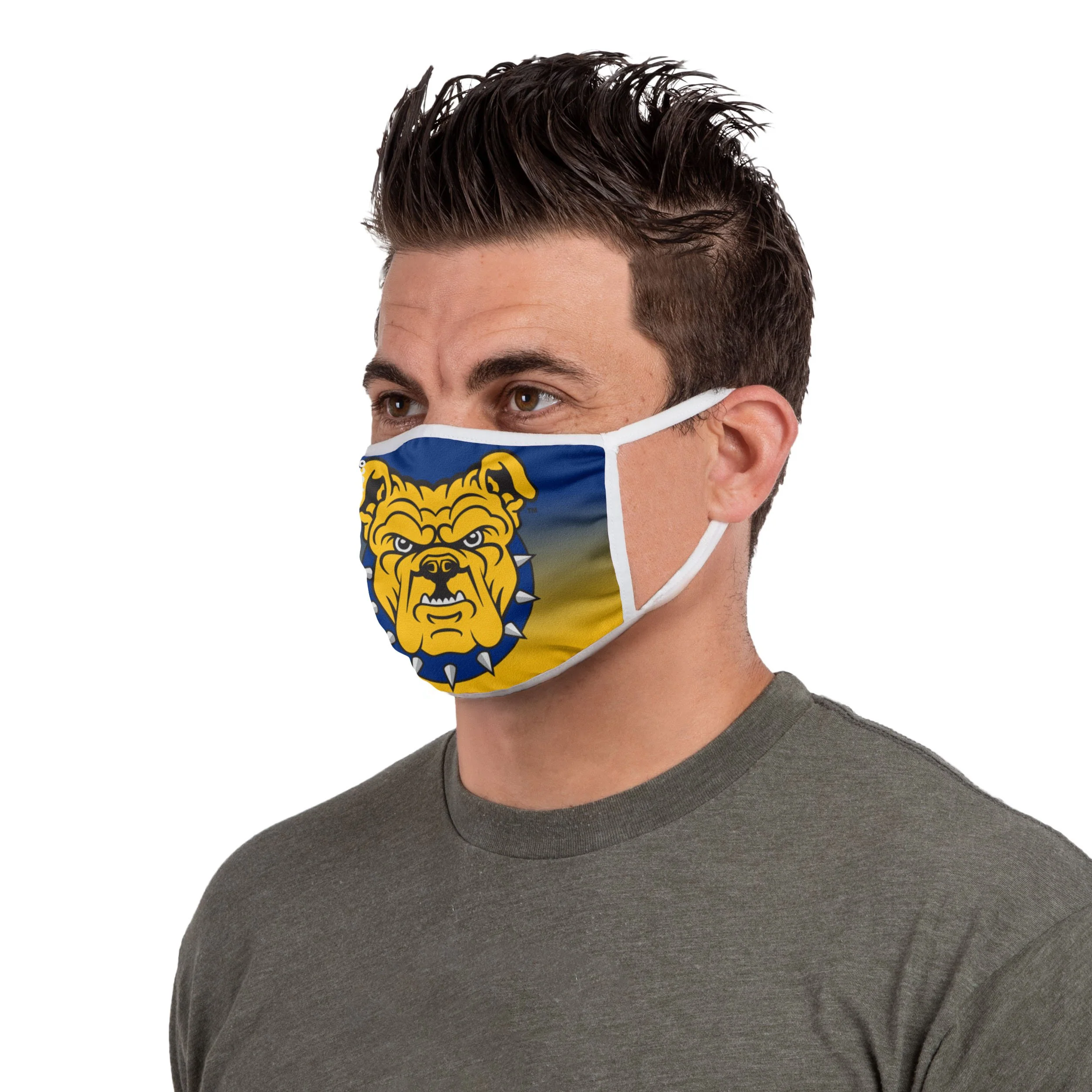 North Carolina A&T Aggies NCAA Printed 2 Pack Face Cover - Image 3
