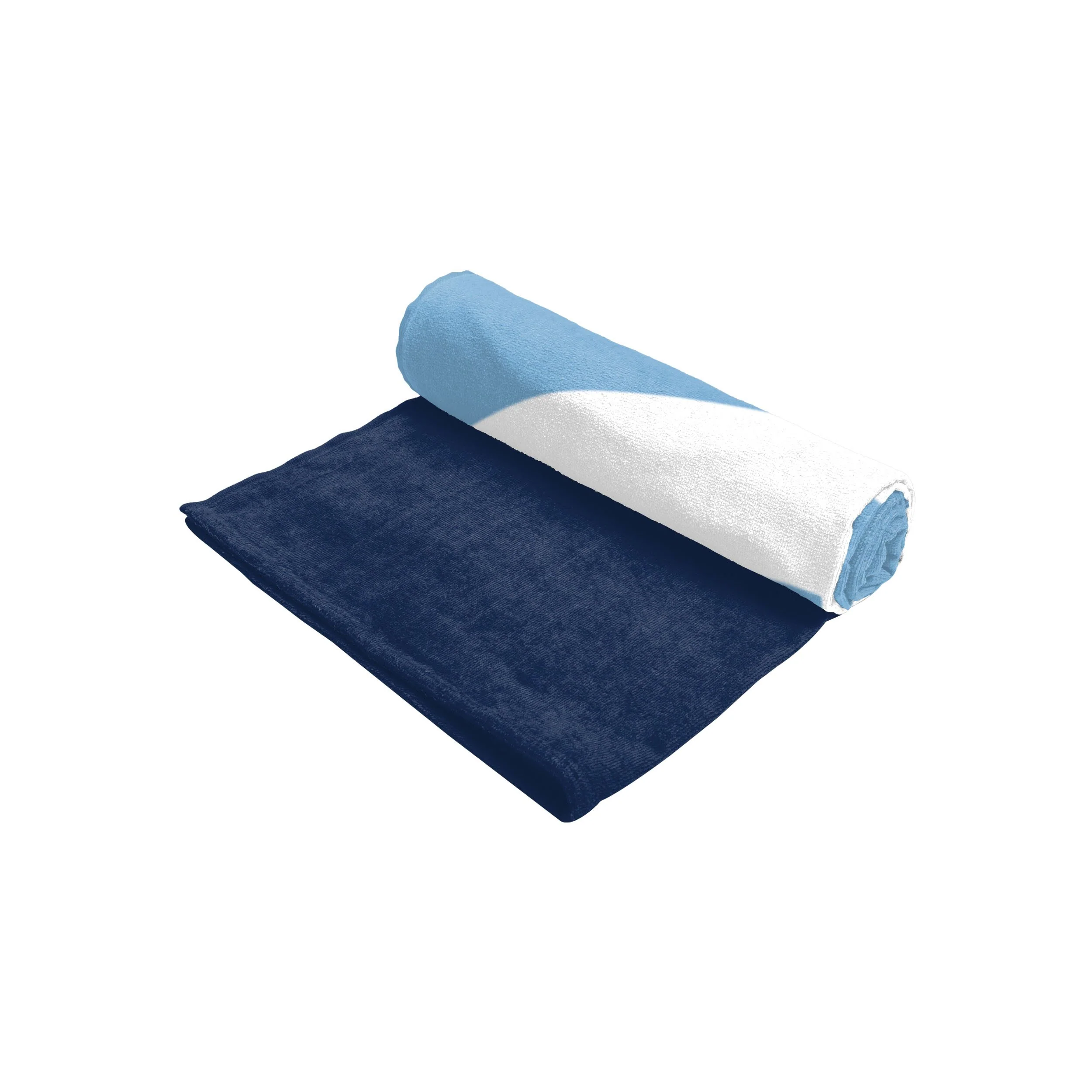 North Carolina Tar Heels NCAA Big Logo Beach Towel - Image 3
