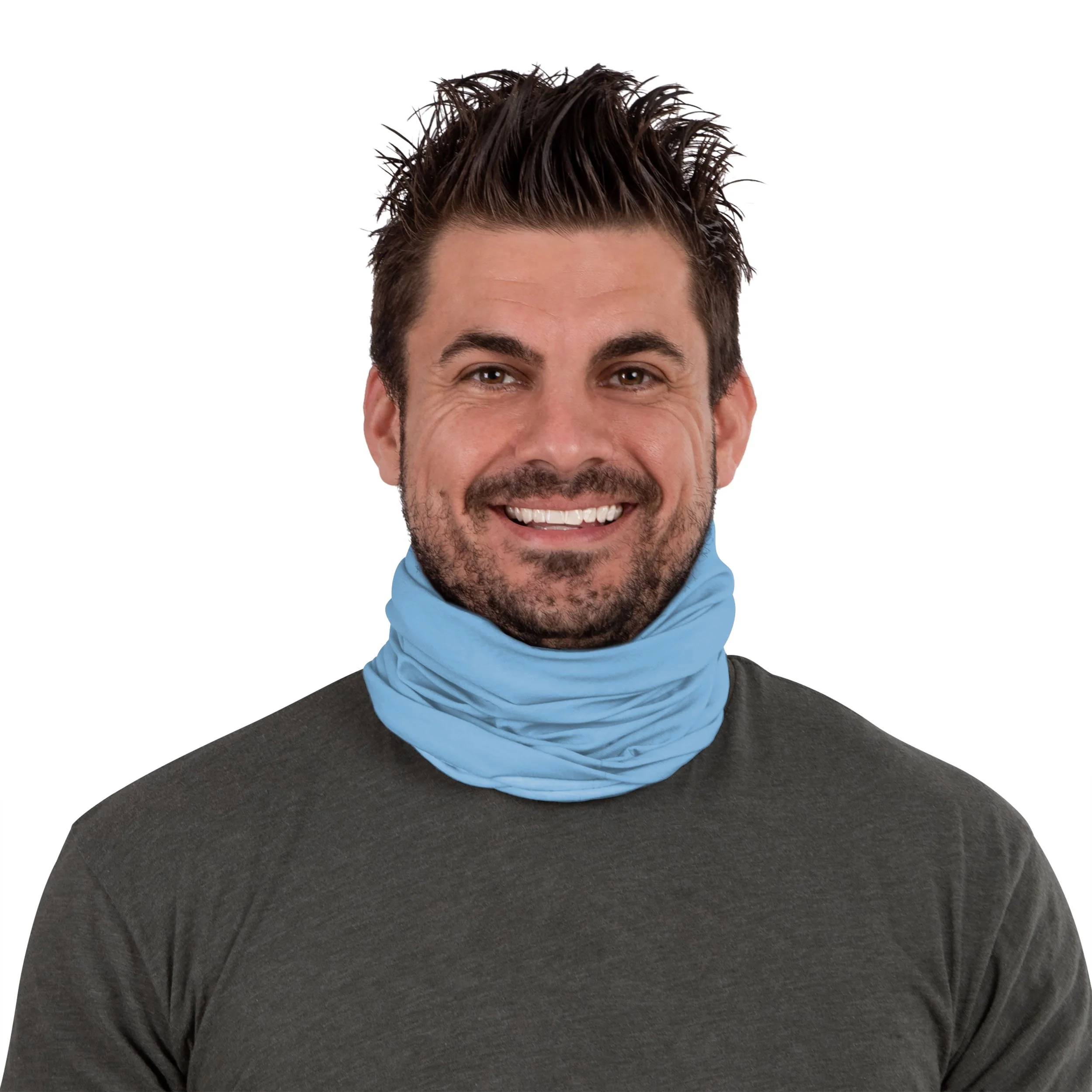 North Carolina Tar Heels NCAA Busy Block Gaiter Scarf - Image 3
