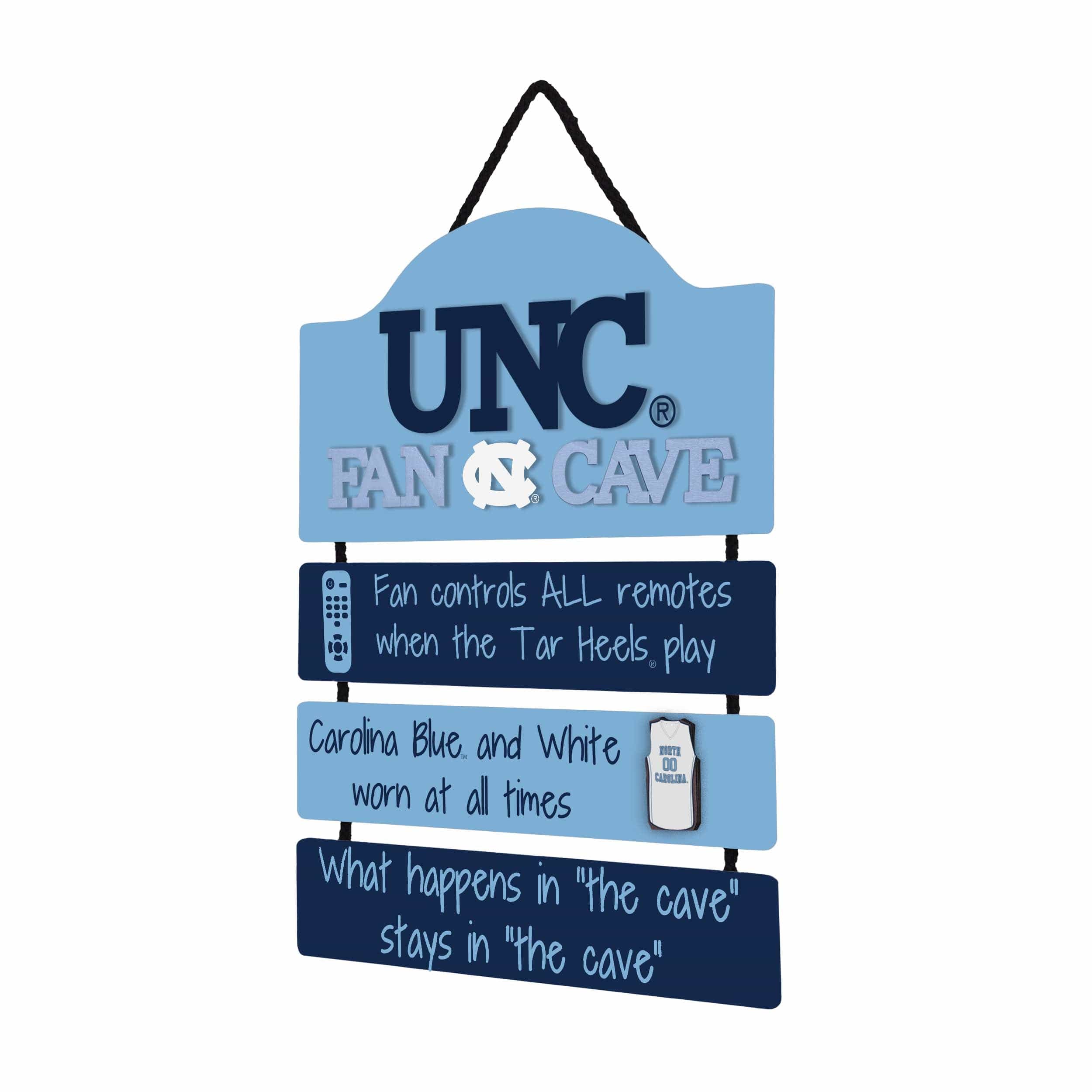 North Carolina Tar Heels NCAA Fancave Sign - Image 2