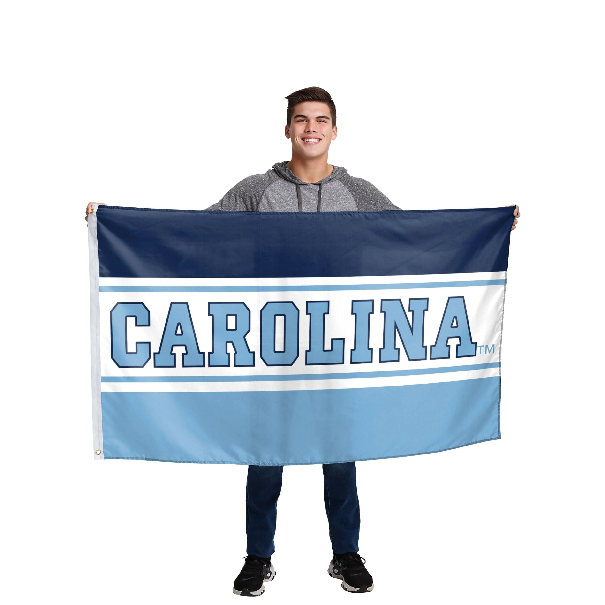 North Carolina Tar Heels NCAA Horizontal Flag - Image 2