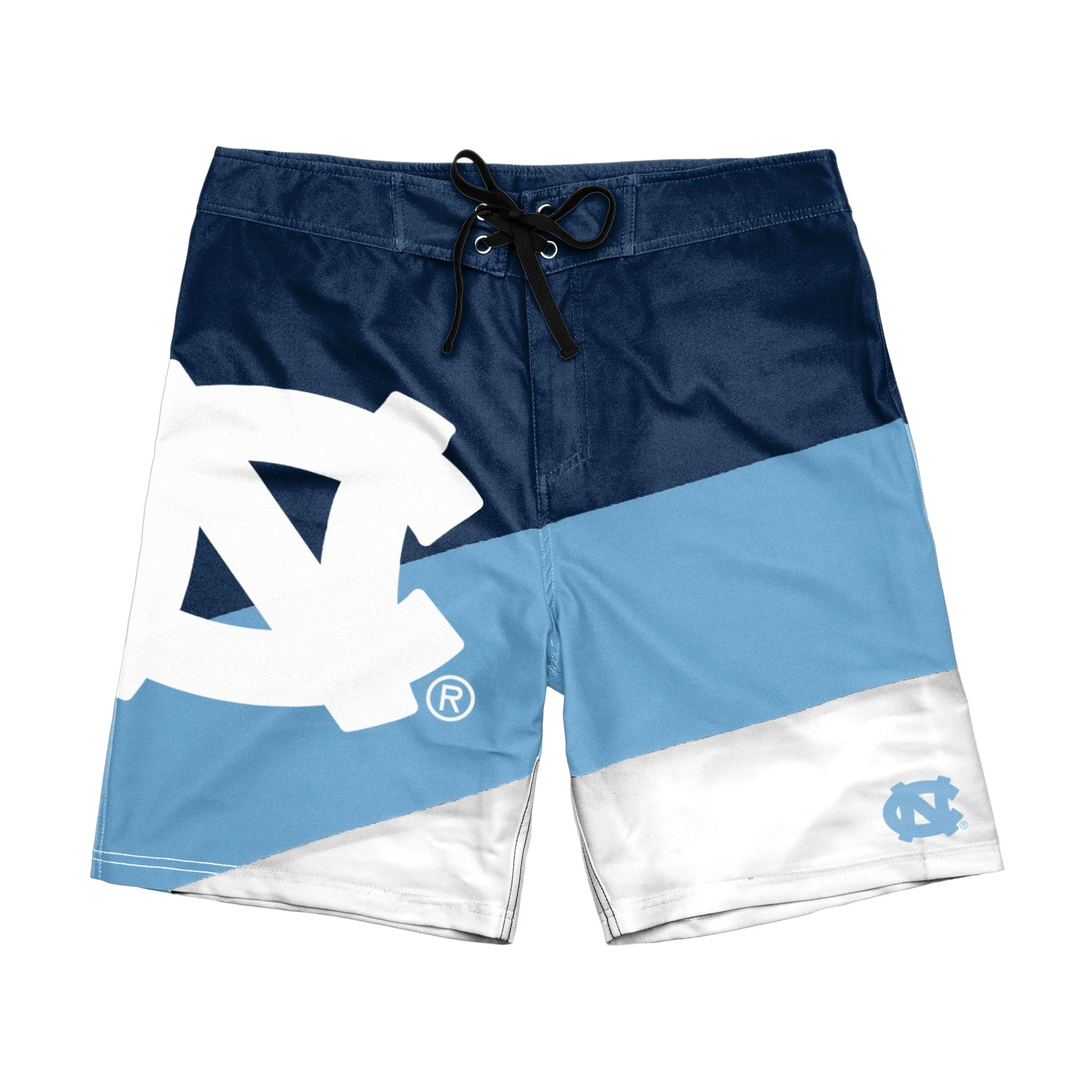 North Carolina Tar Heels NCAA Mens Color Dive Boardshorts - Image 3