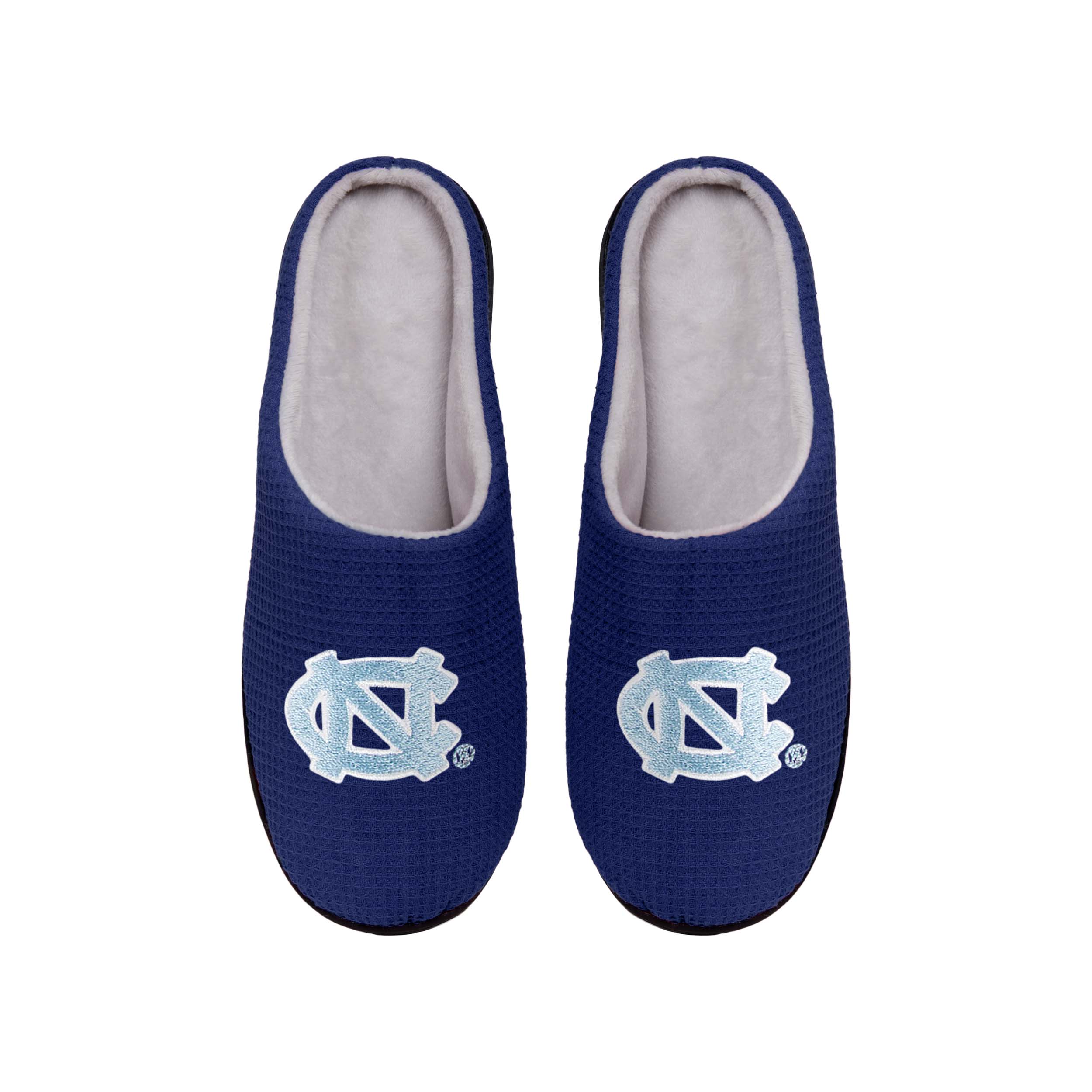 North Carolina Tar Heels NCAA Mens Memory Foam Slide Slippers - Image 2