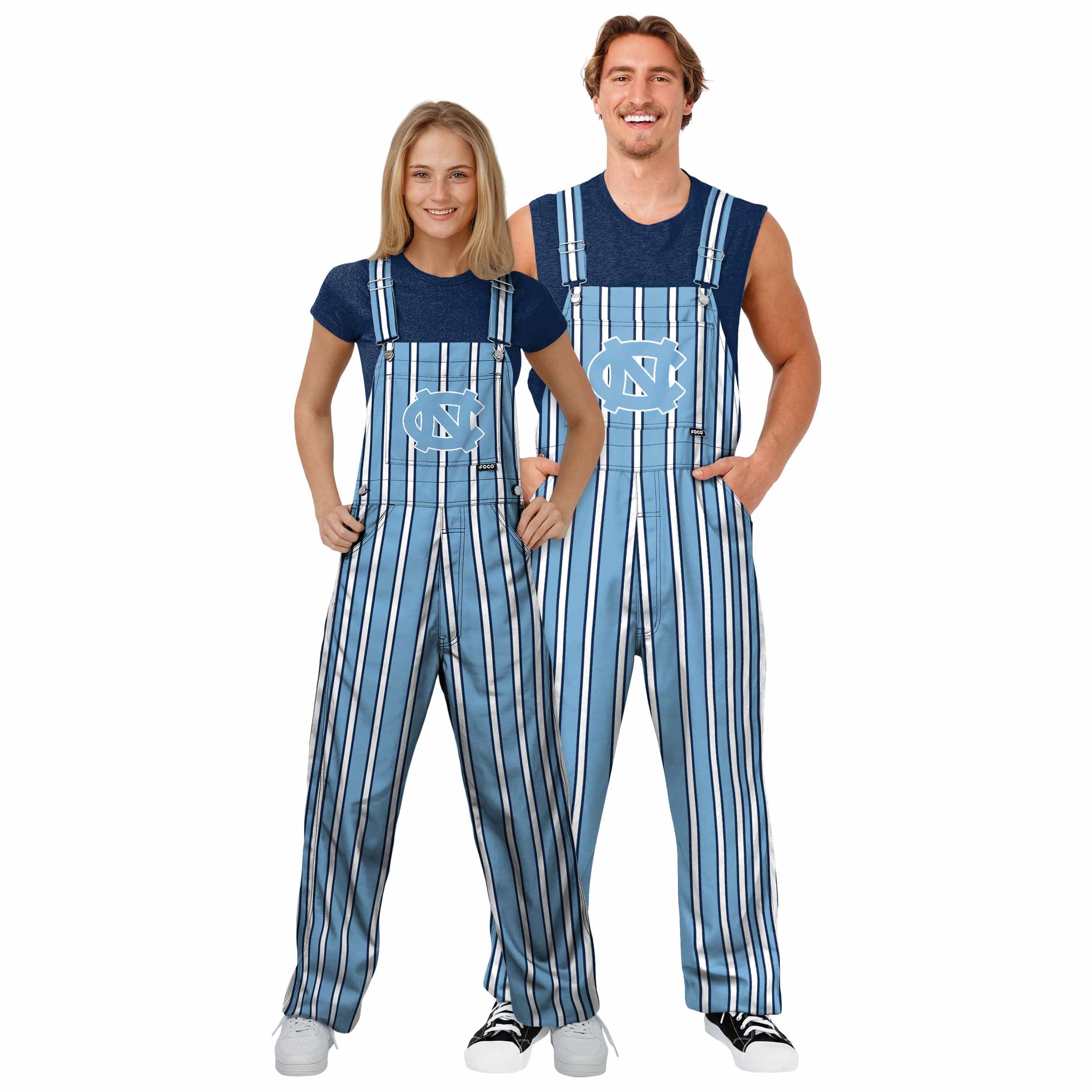 North Carolina Tar Heels NCAA Mens Sideline Spirit Bib Overalls - Image 3