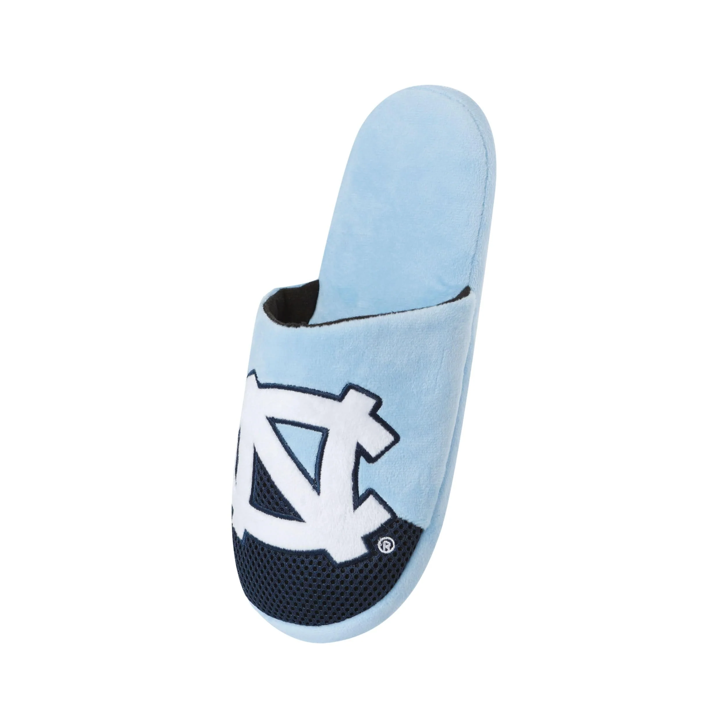 North Carolina Tar Heels NCAA Mens Team Logo Staycation Slippers - Image 3