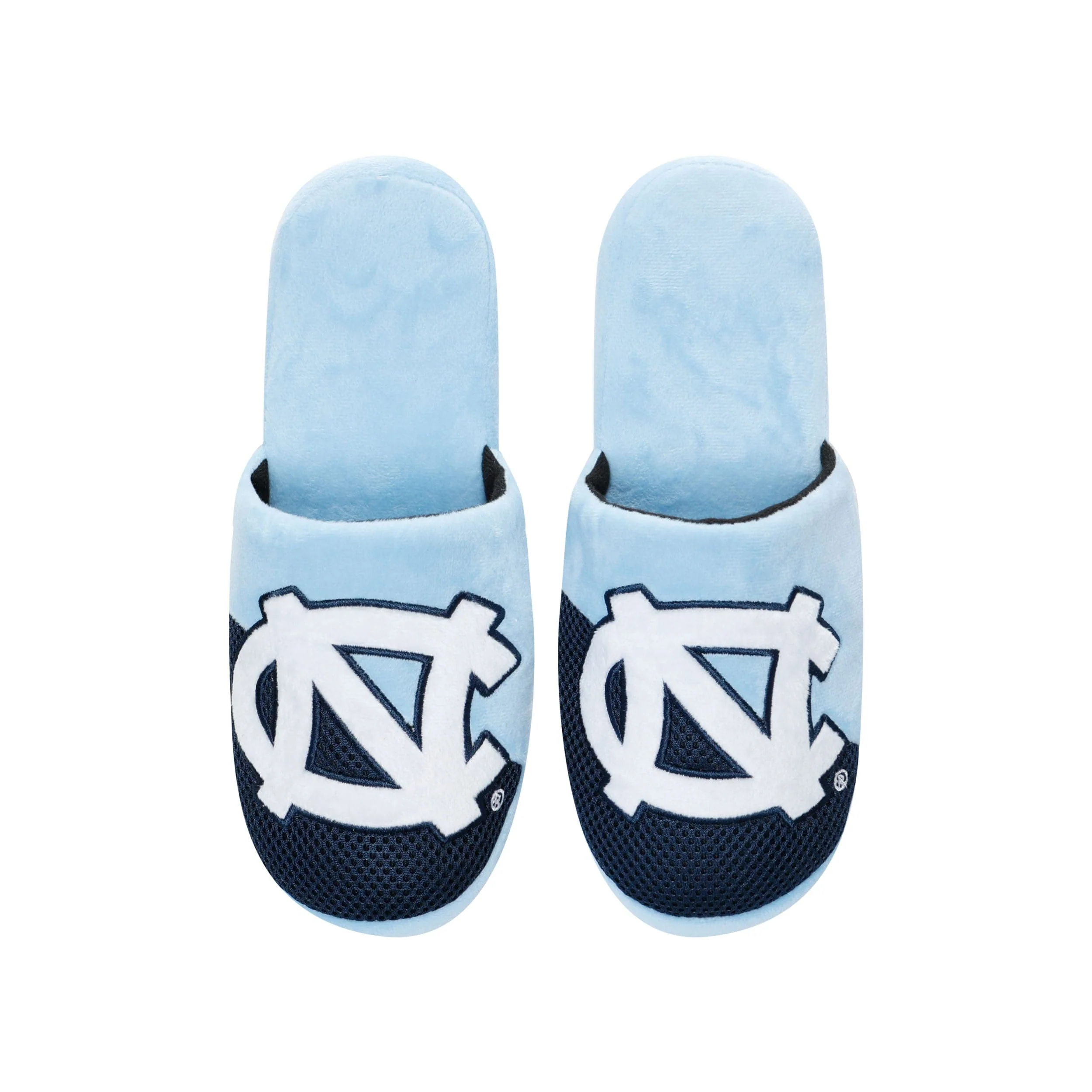 North Carolina Tar Heels NCAA Mens Team Logo Staycation Slippers - Image 4