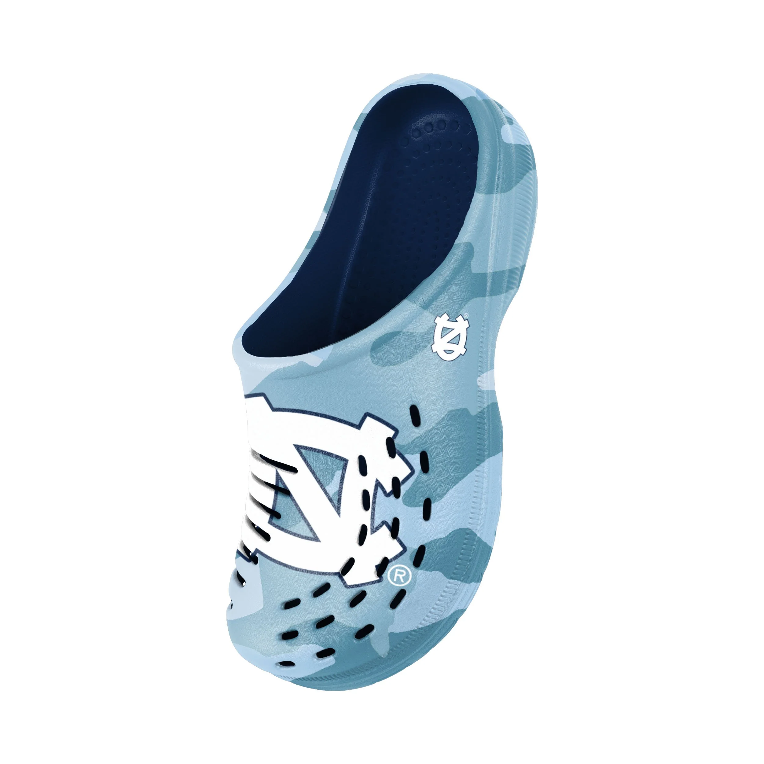 North Carolina Tar Heels NCAA Mens Tonal Camo Clog - Image 3