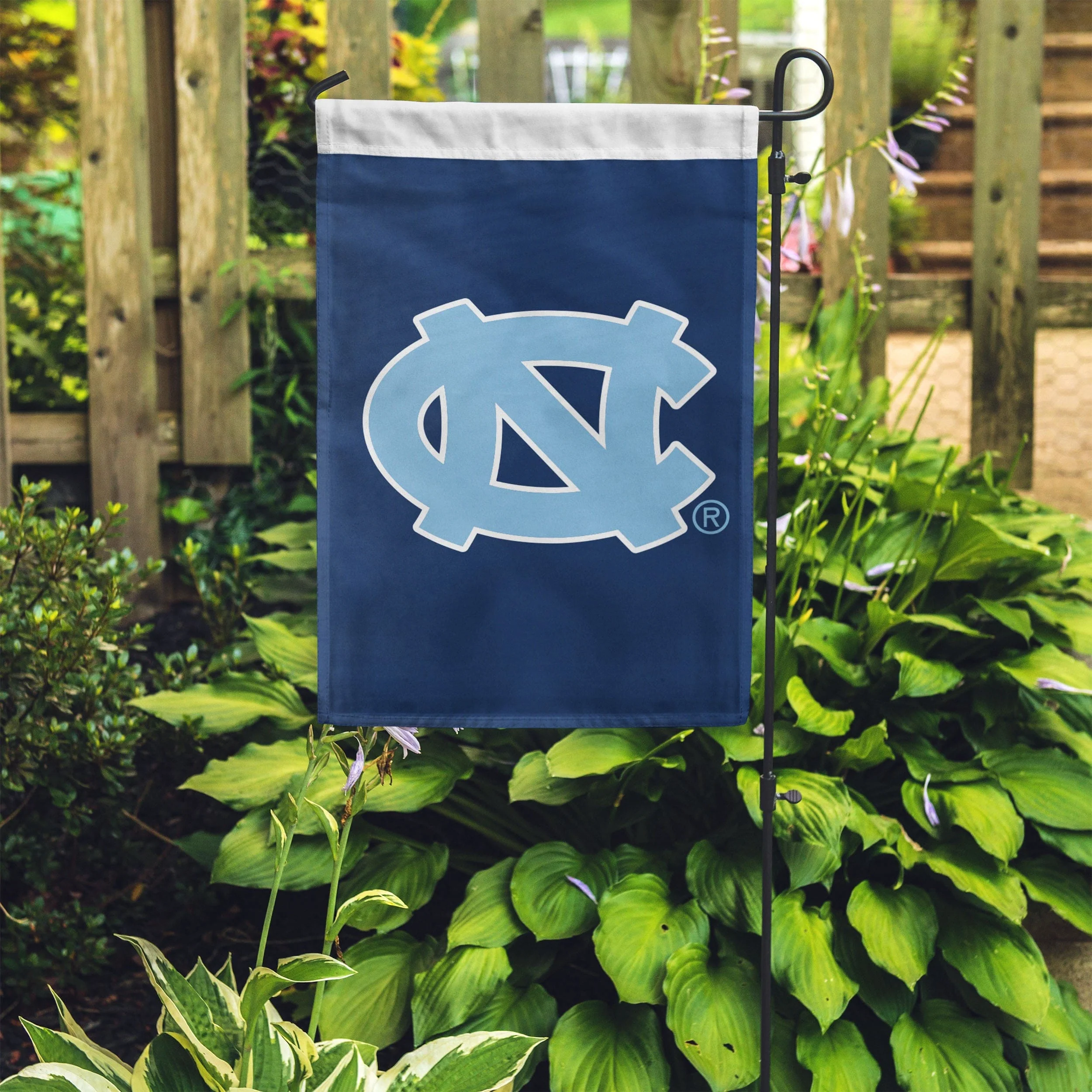 North Carolina Tar Heels NCAA Solid Garden Flag - Image 4