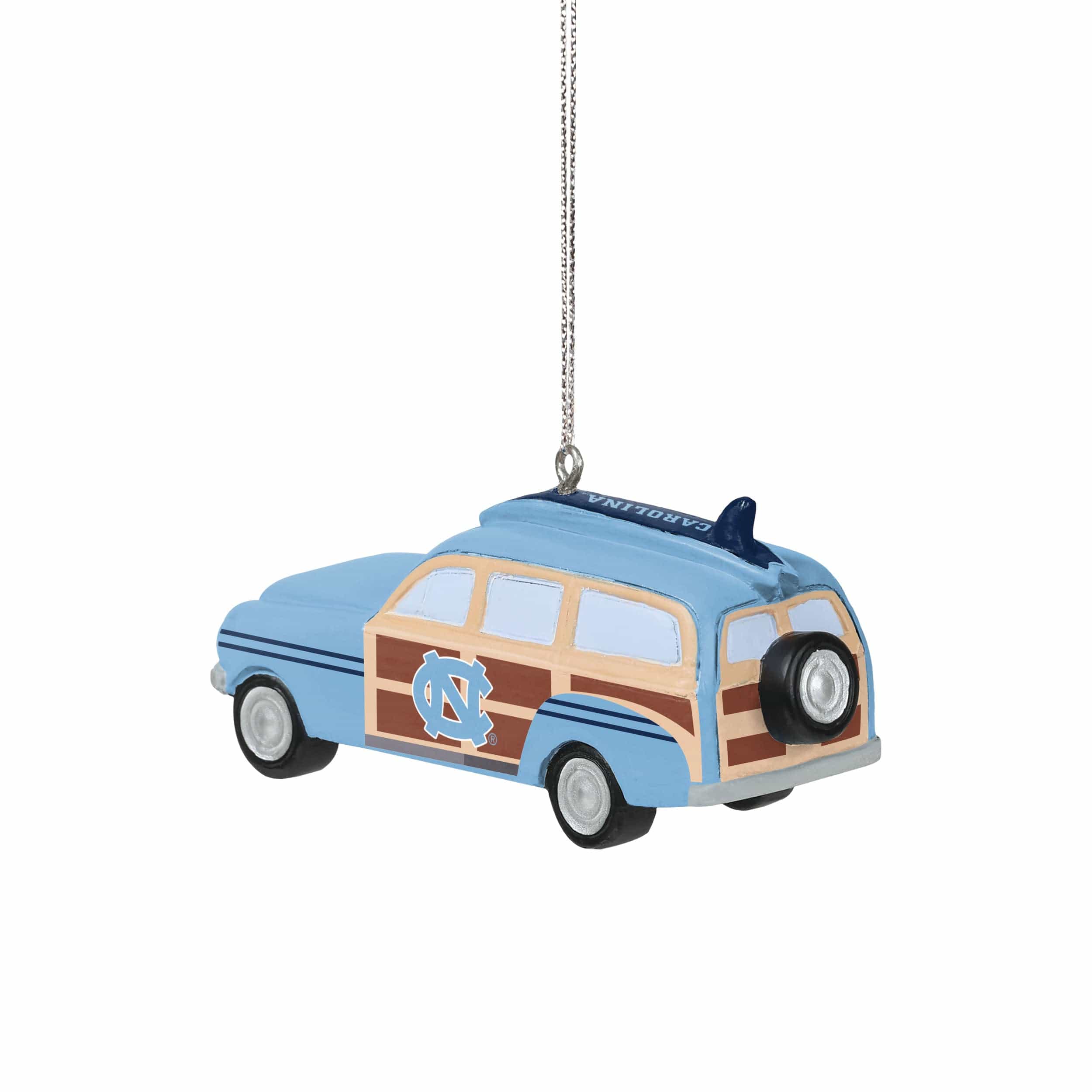 North Carolina Tar Heels NCAA Station Wagon Ornament - Image 3