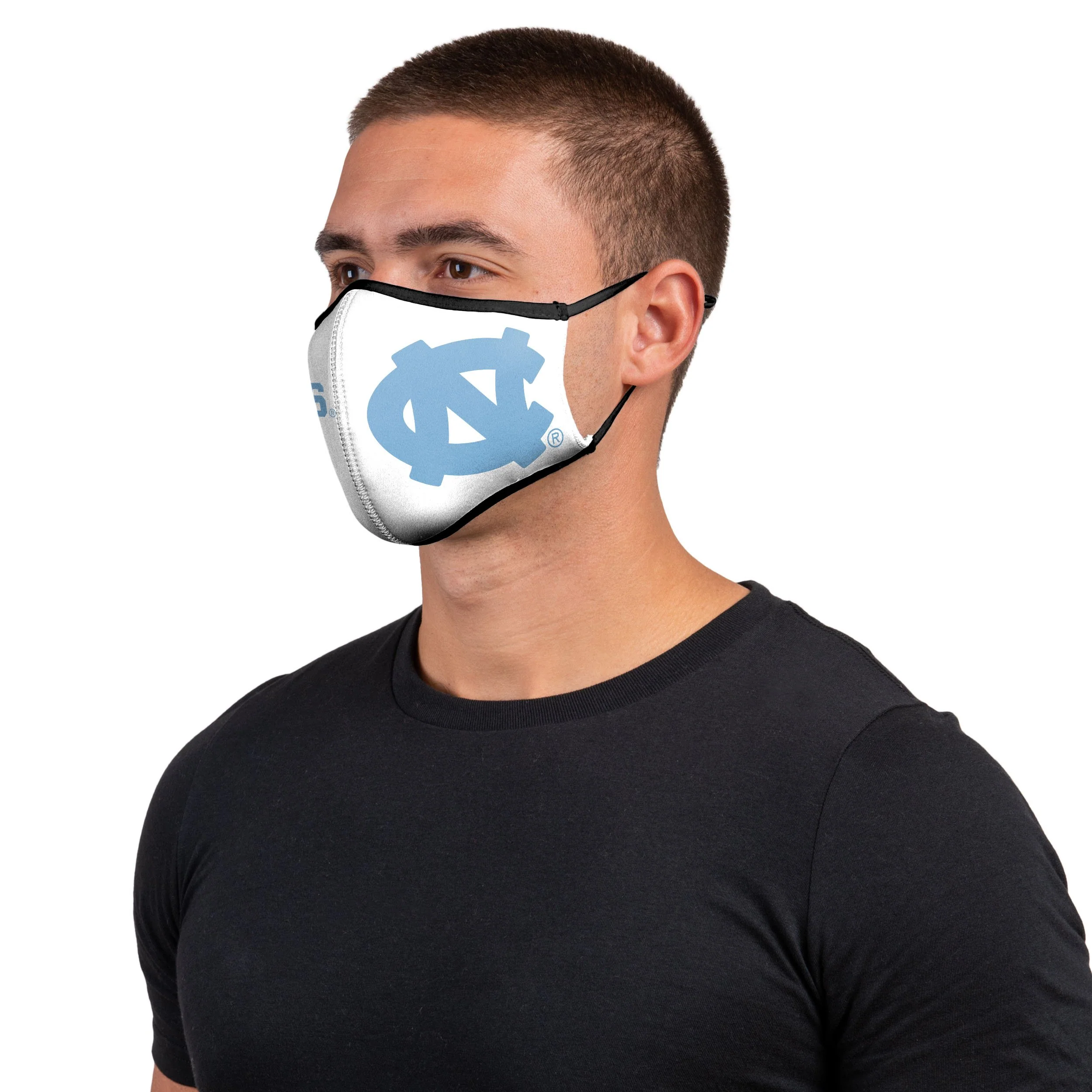 North Carolina Tar Heels NCAA Thematic Sport 3 Pack Face Cover - Image 2