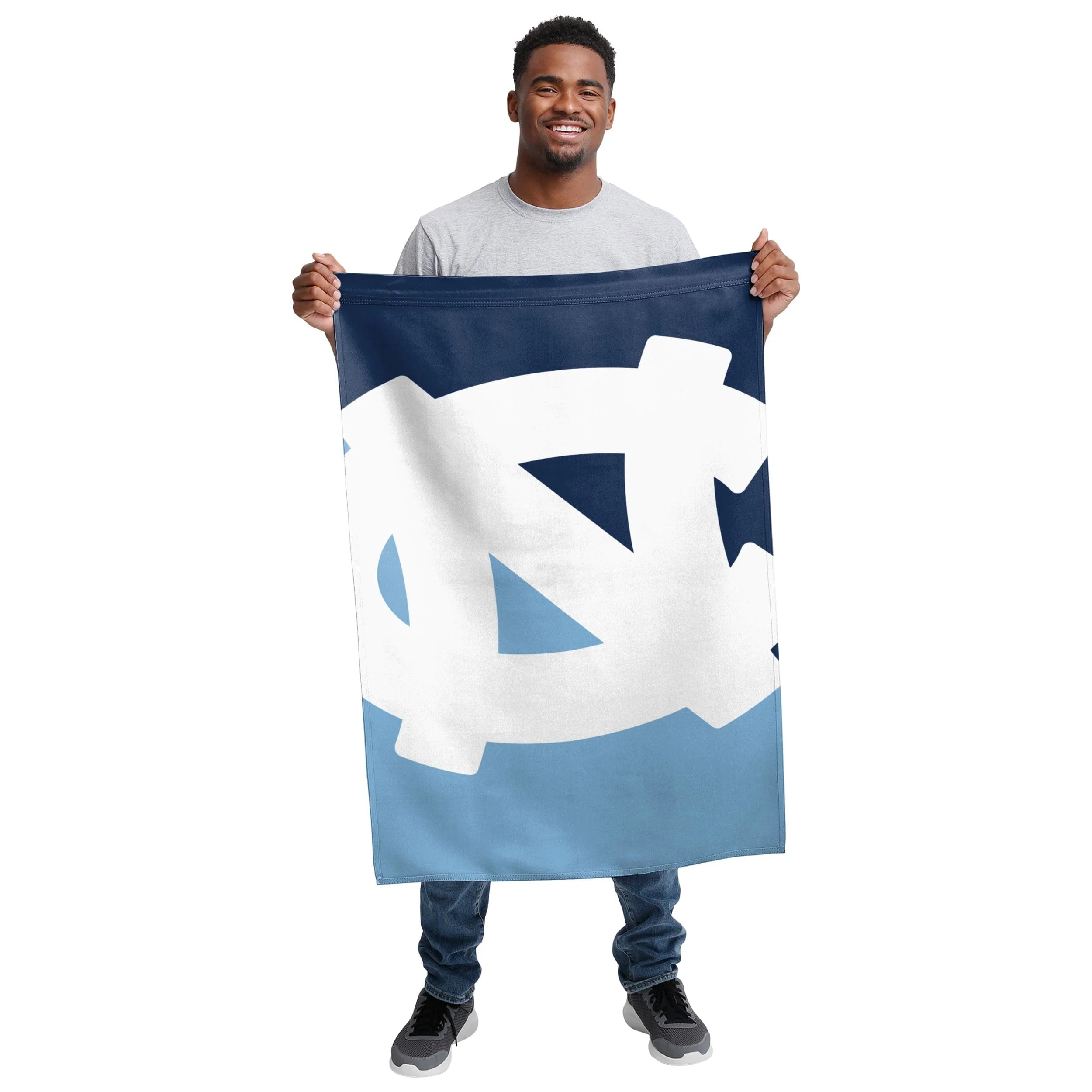 North Carolina Tar Heels NCAA Vertical Flag - Image 2