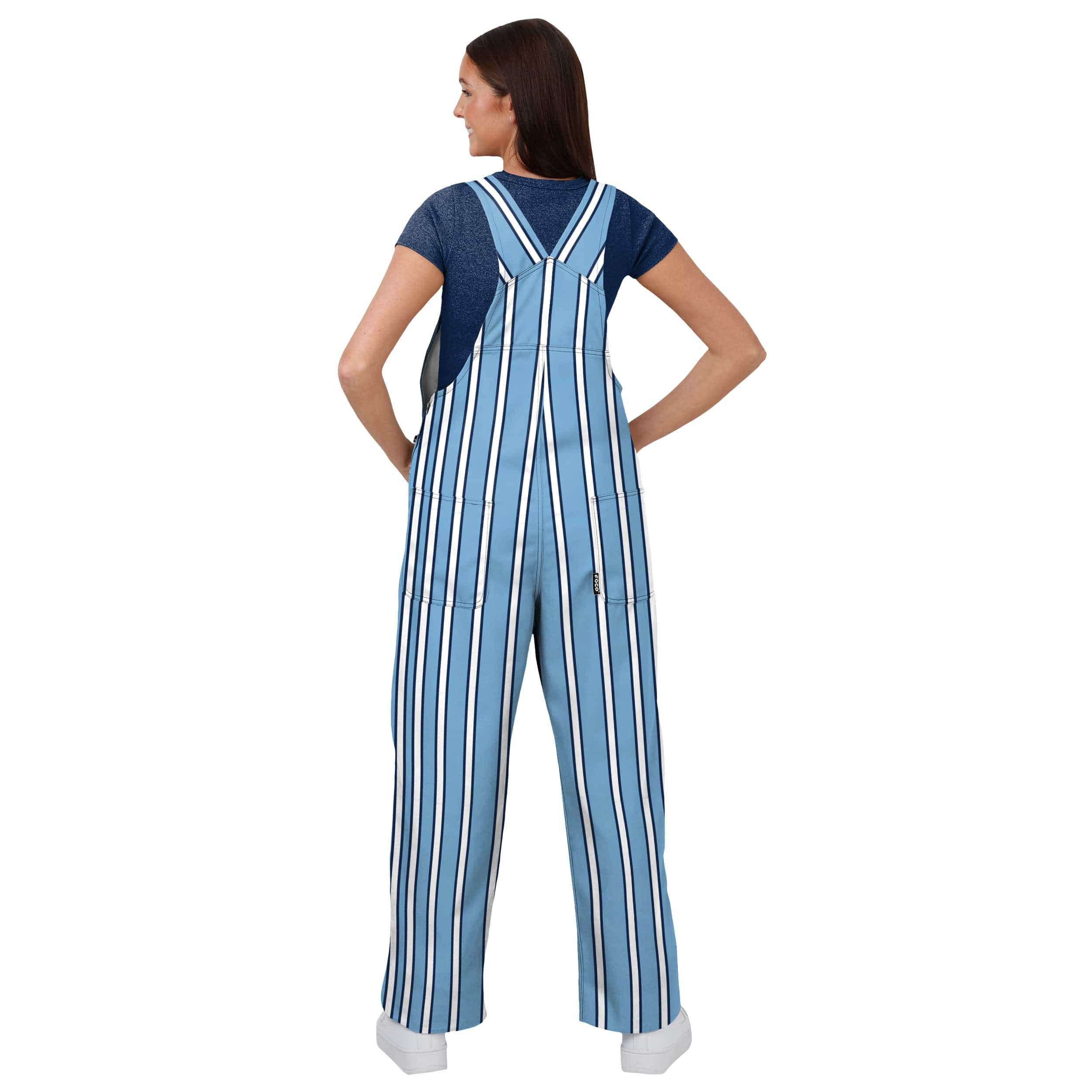 North Carolina Tar Heels NCAA Womens Sideline Spirit Bib Overalls - Image 2