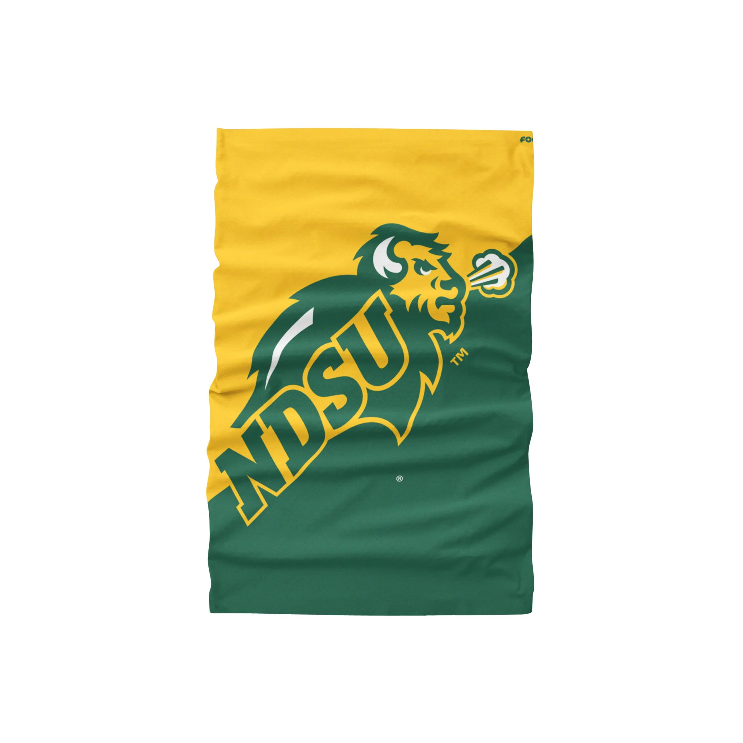 North Dakota State Bison NCAA Big Logo Gaiter Scarf - Image 2