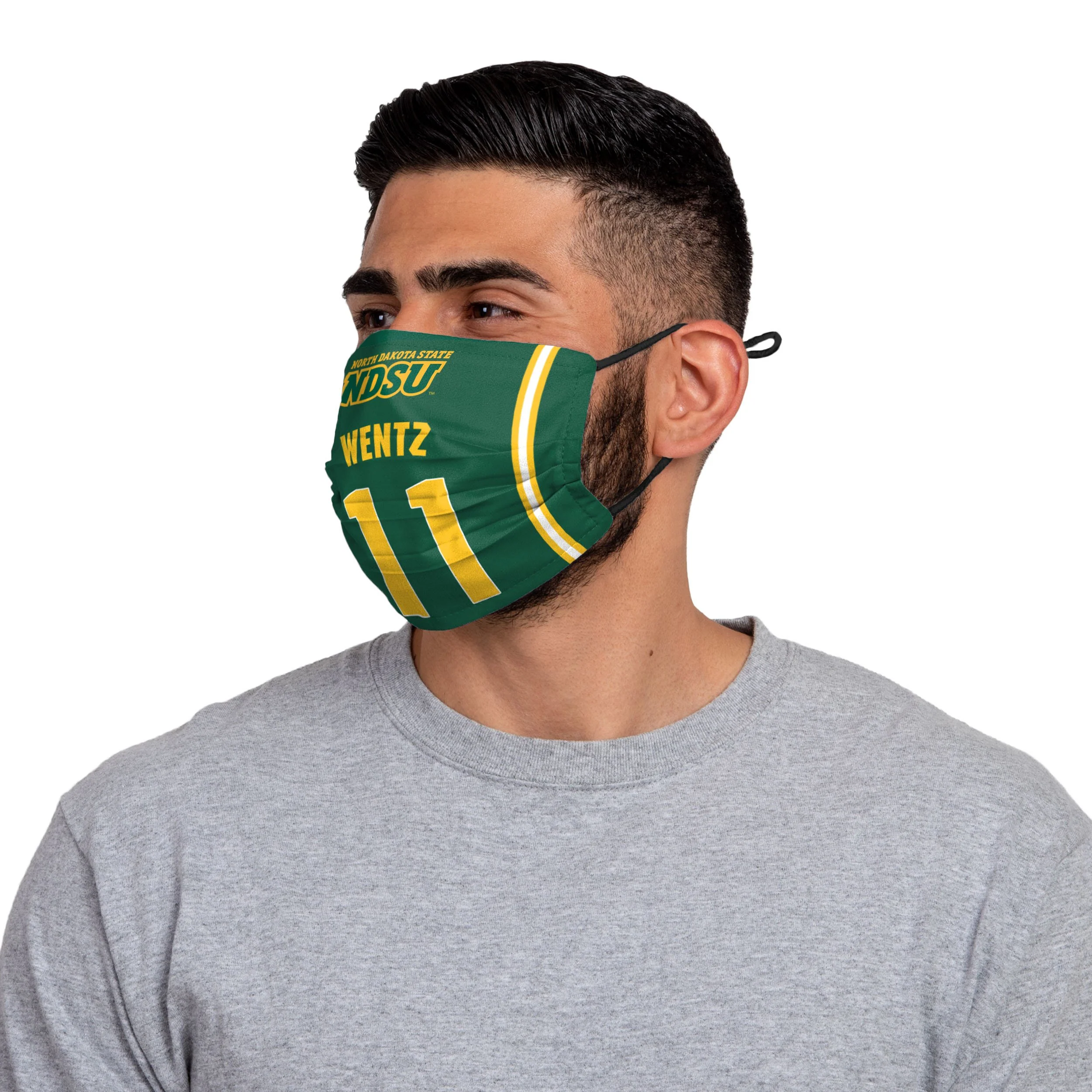 North Dakota State Bison NCAA Carson Wentz Face Cover - Image 3