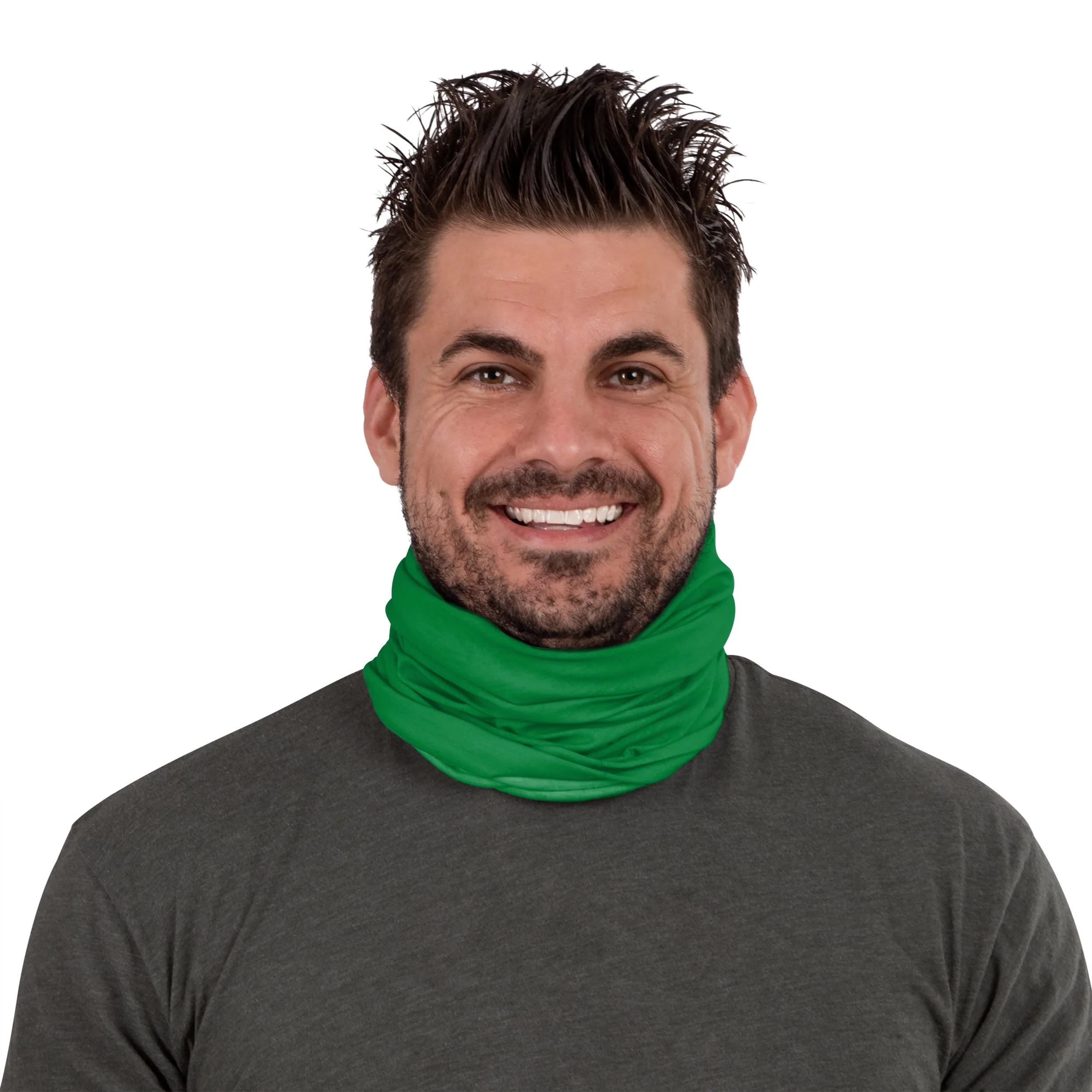 North Texas Mean Green NCAA Big Logo Gaiter Scarf - Image 3