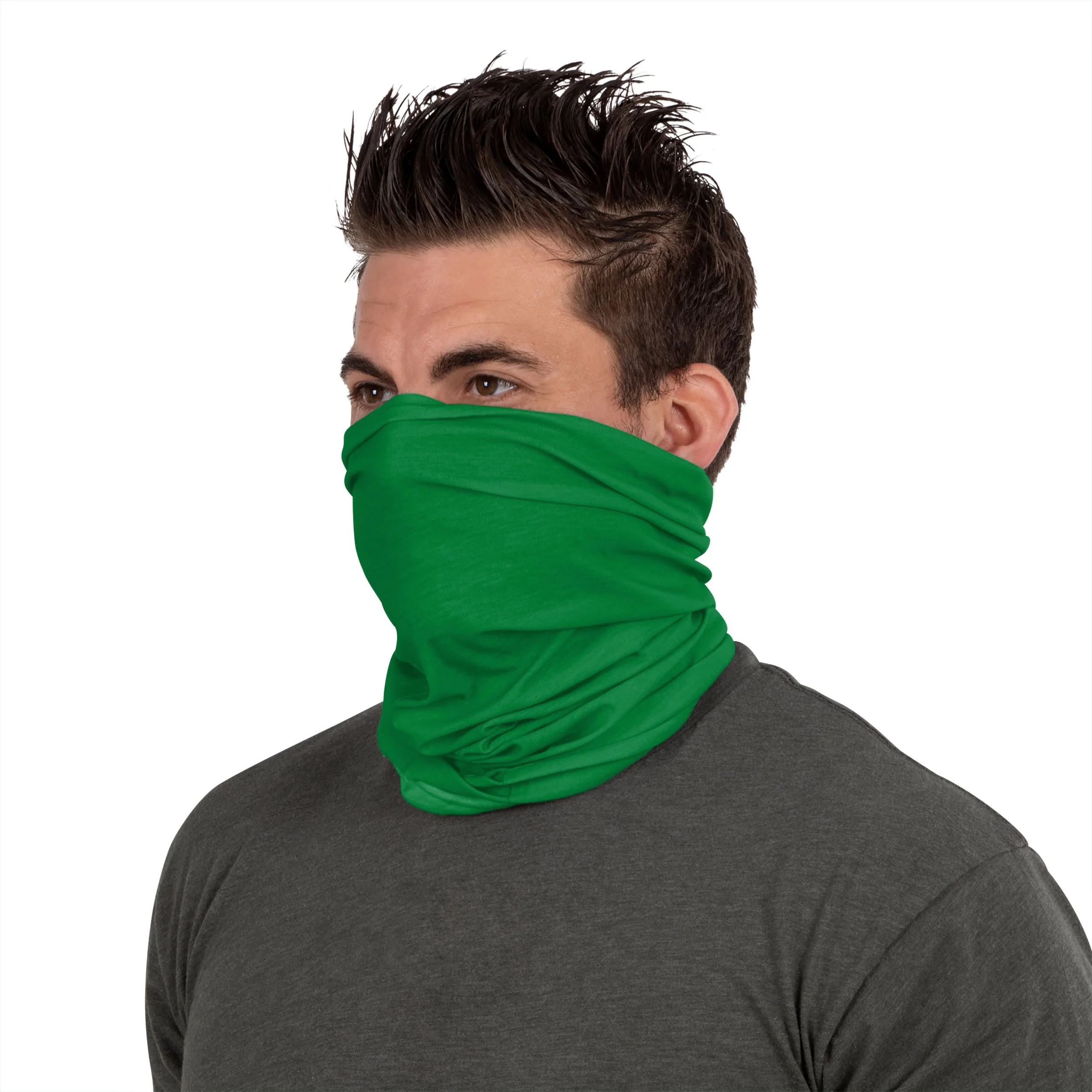 North Texas Mean Green NCAA Big Logo Gaiter Scarf - Image 4