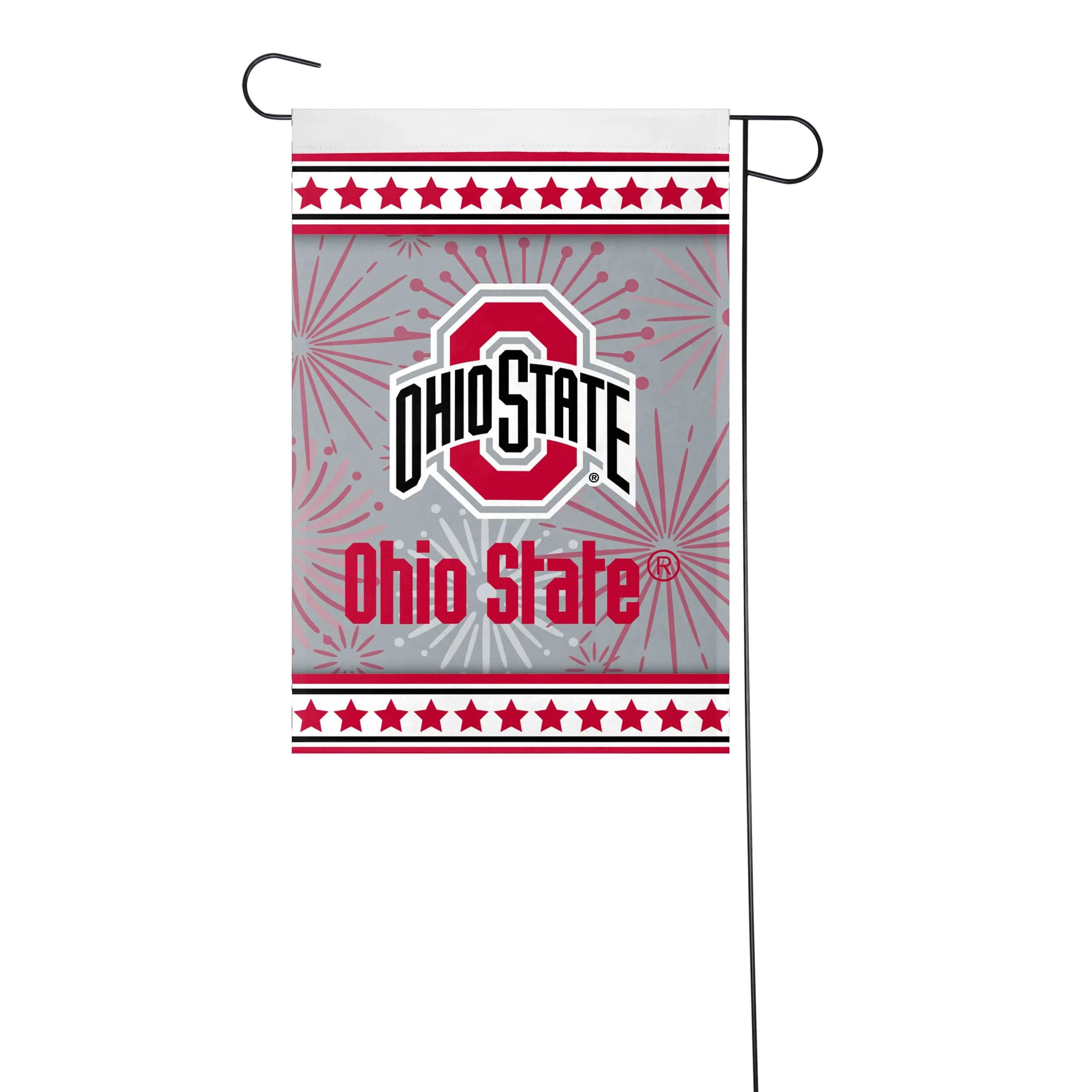 Ohio State Buckeyes NCAA Americana Garden Flag - Image 2